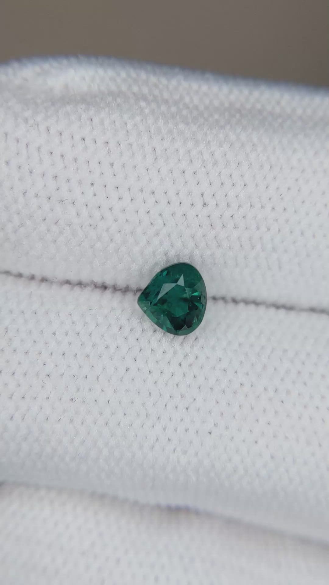0.47 Ct. Green Grandidierite from Madagascar Size Video