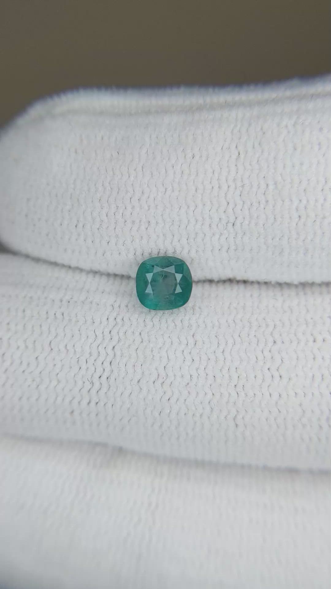 0.52 Ct. Green Grandidierite from Madagascar Size Video