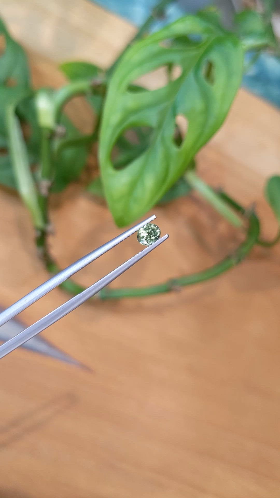 0.45 Ct. Alexandrite from Tanzania Size Video