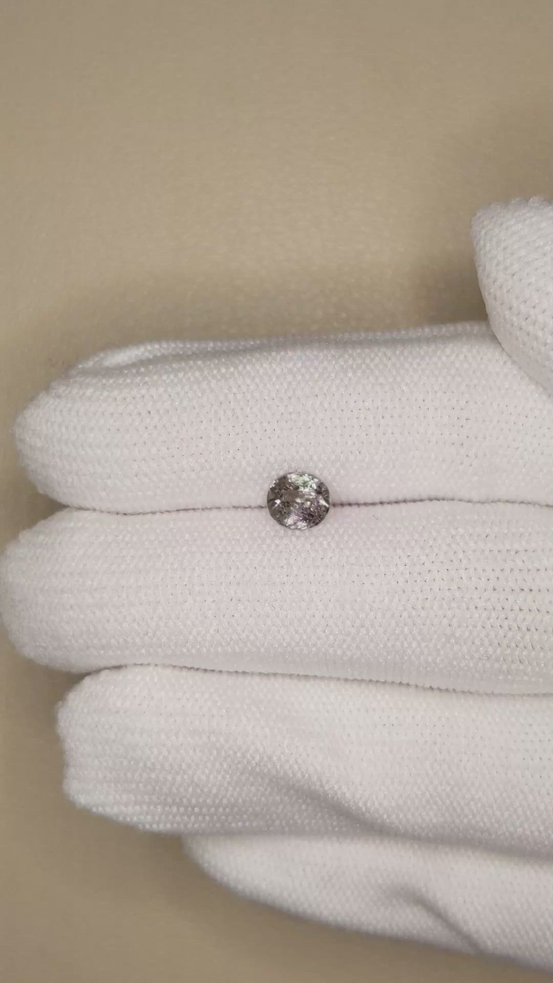 0.66 Ct. Alexandrite from Tanzania Size Video