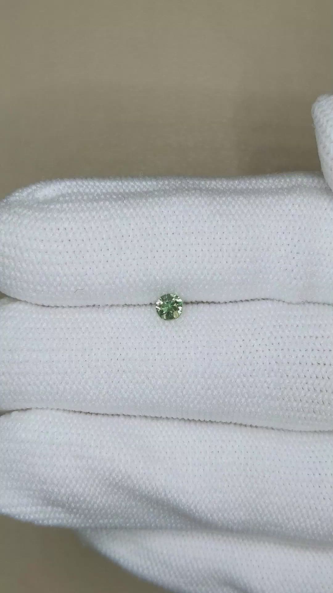 0.17 Ct. Alexandrite from Tanzania Size Video