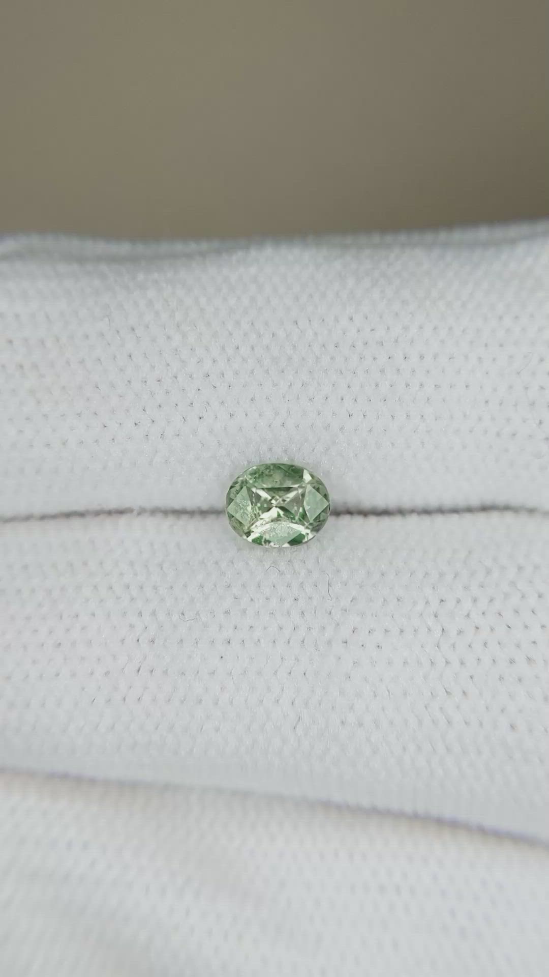 0.52 Ct. Alexandrite from Tanzania Size Video