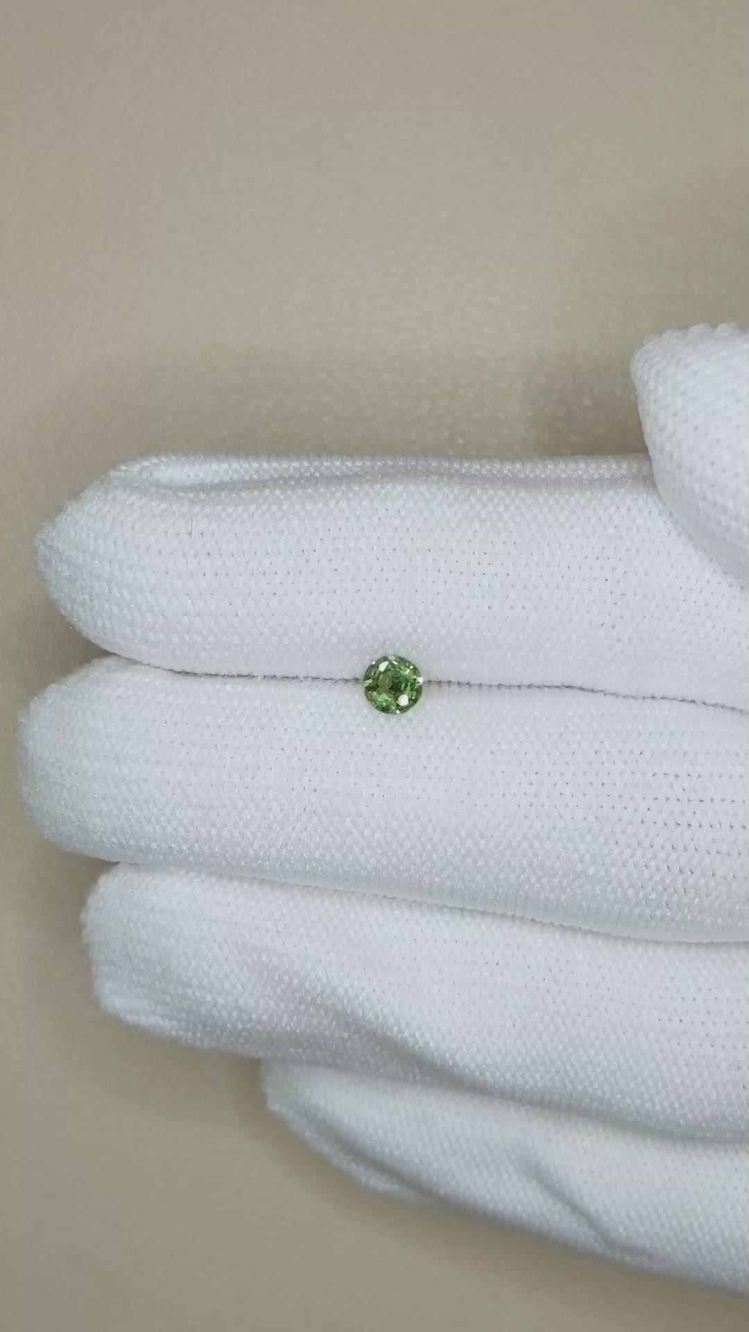 0.26 Ct. Alexandrite from Tanzania Size Video