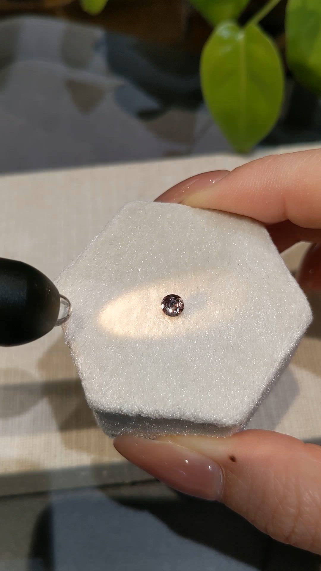 0.26 Ct. Alexandrite from Tanzania Size Video