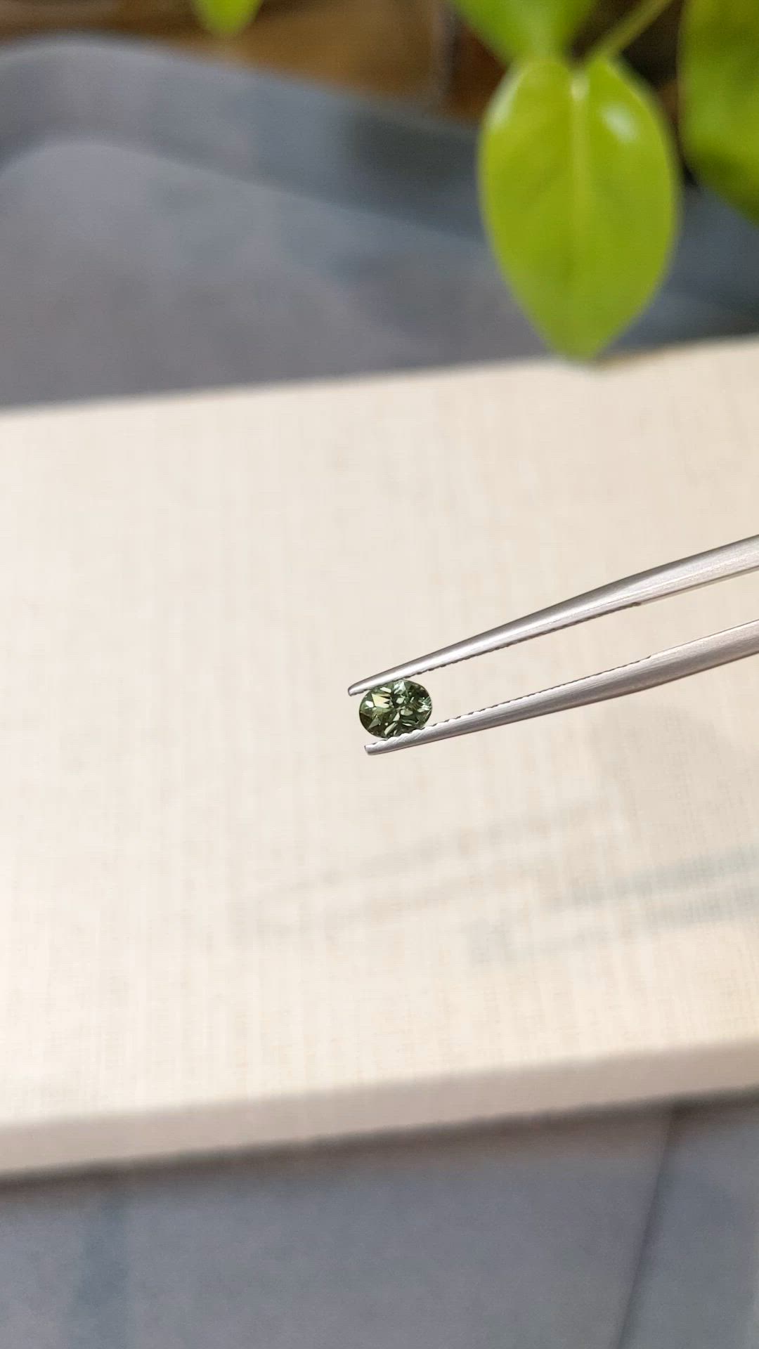 0.38 Ct. Alexandrite from Tanzania Size Video