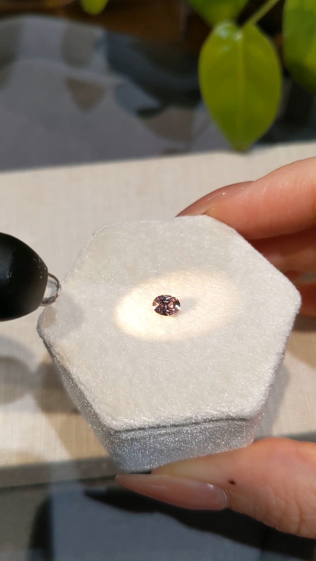 0.38 Ct. Alexandrite from Tanzania Size Video
