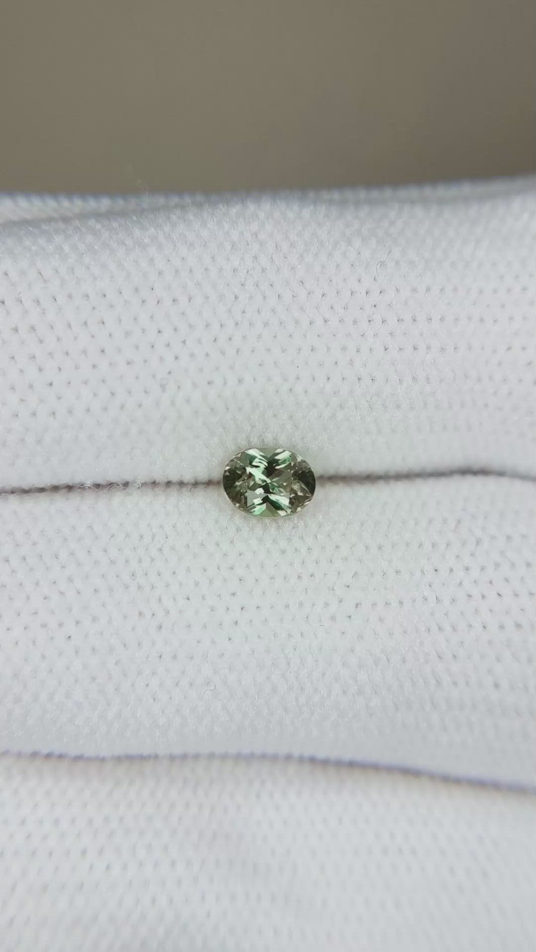 0.38 Ct. Alexandrite from Tanzania Size Video