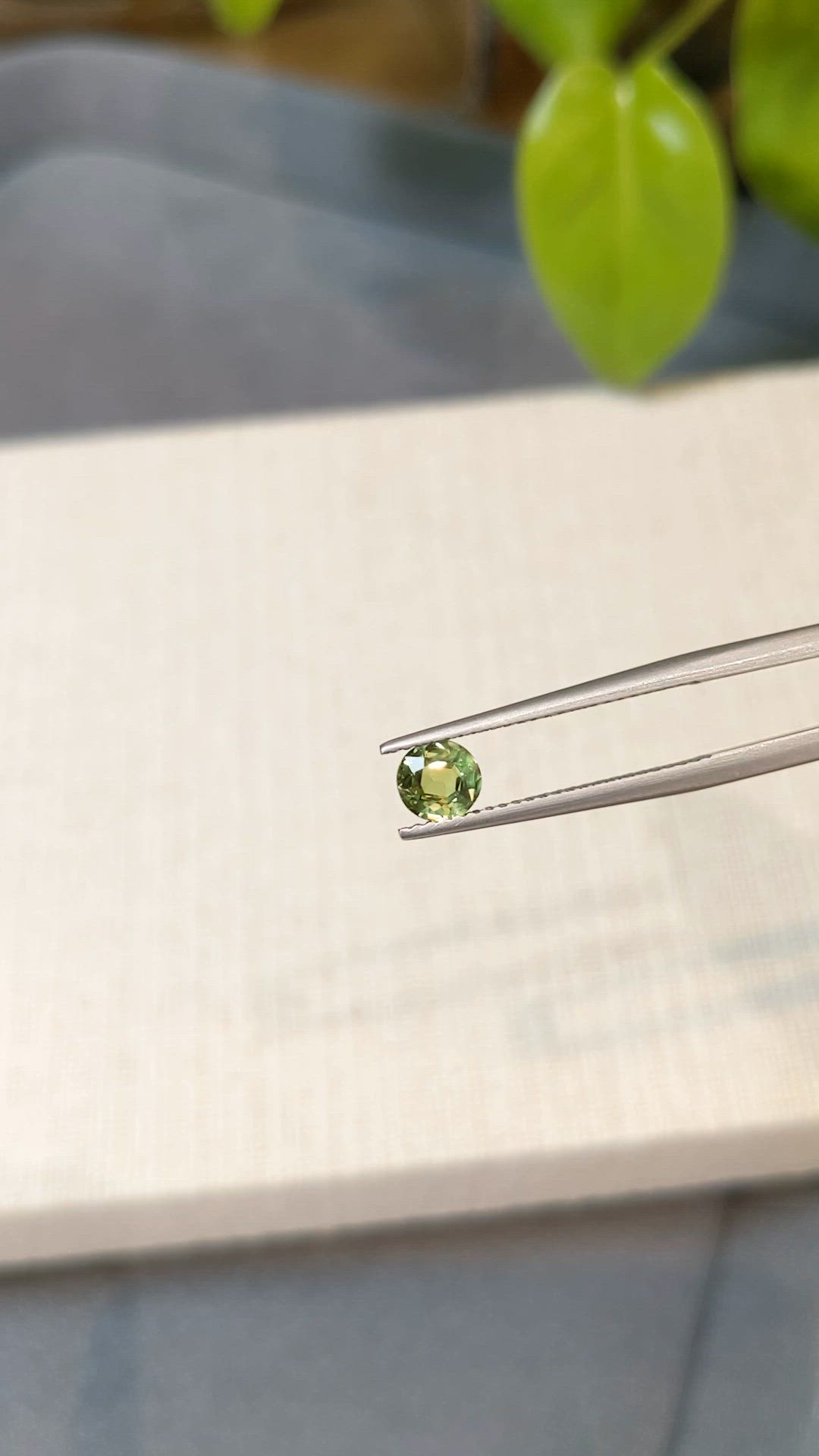 0.62 Ct. Alexandrite from Tanzania Size Video