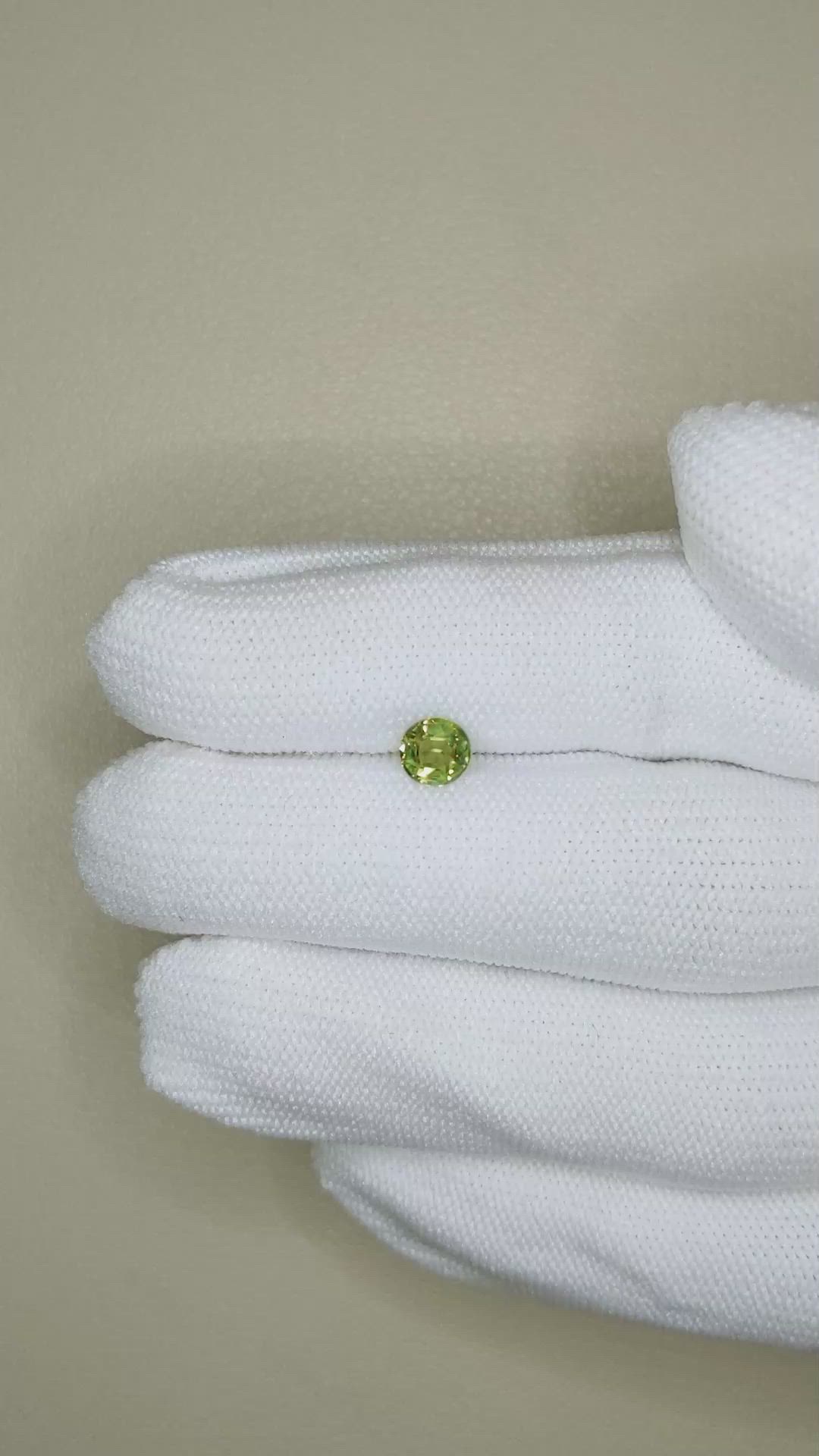 0.62 Ct. Alexandrite from Tanzania Size Video