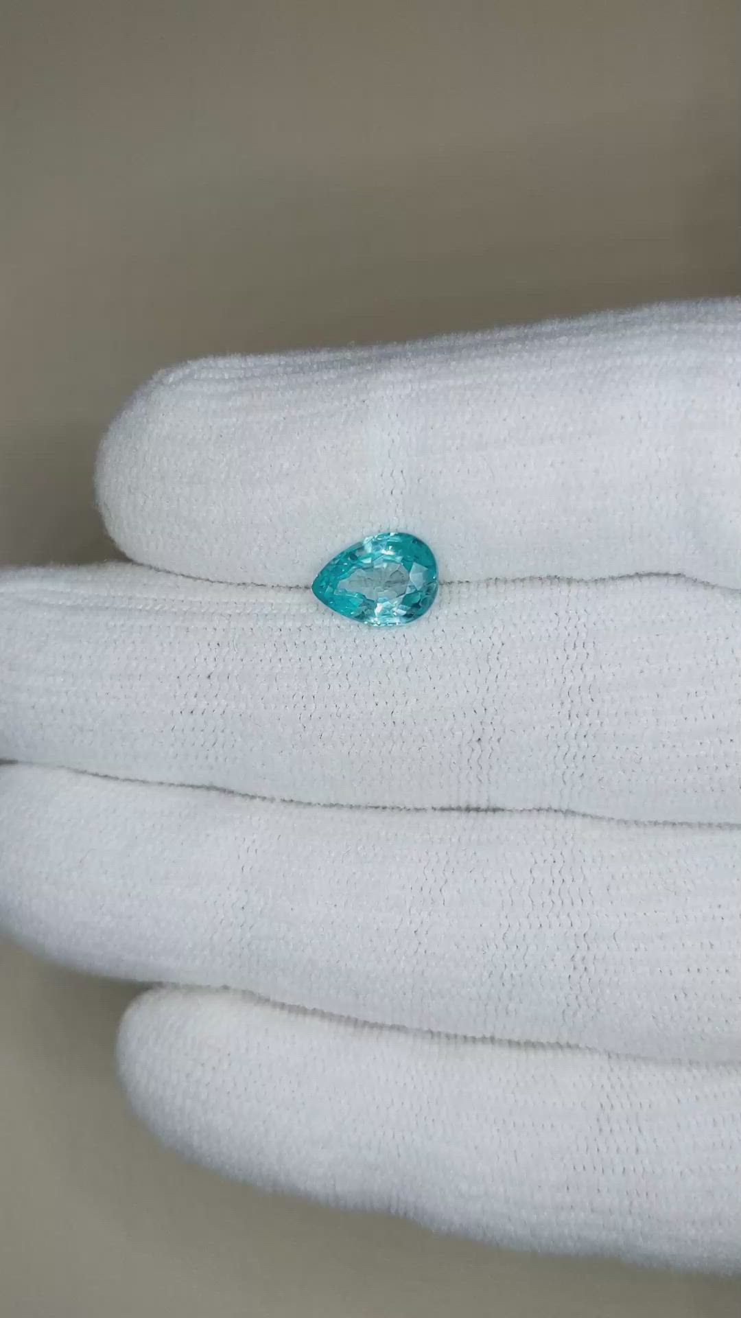 2.28 Ct. Blue Zircon from Cambodia Size Video
