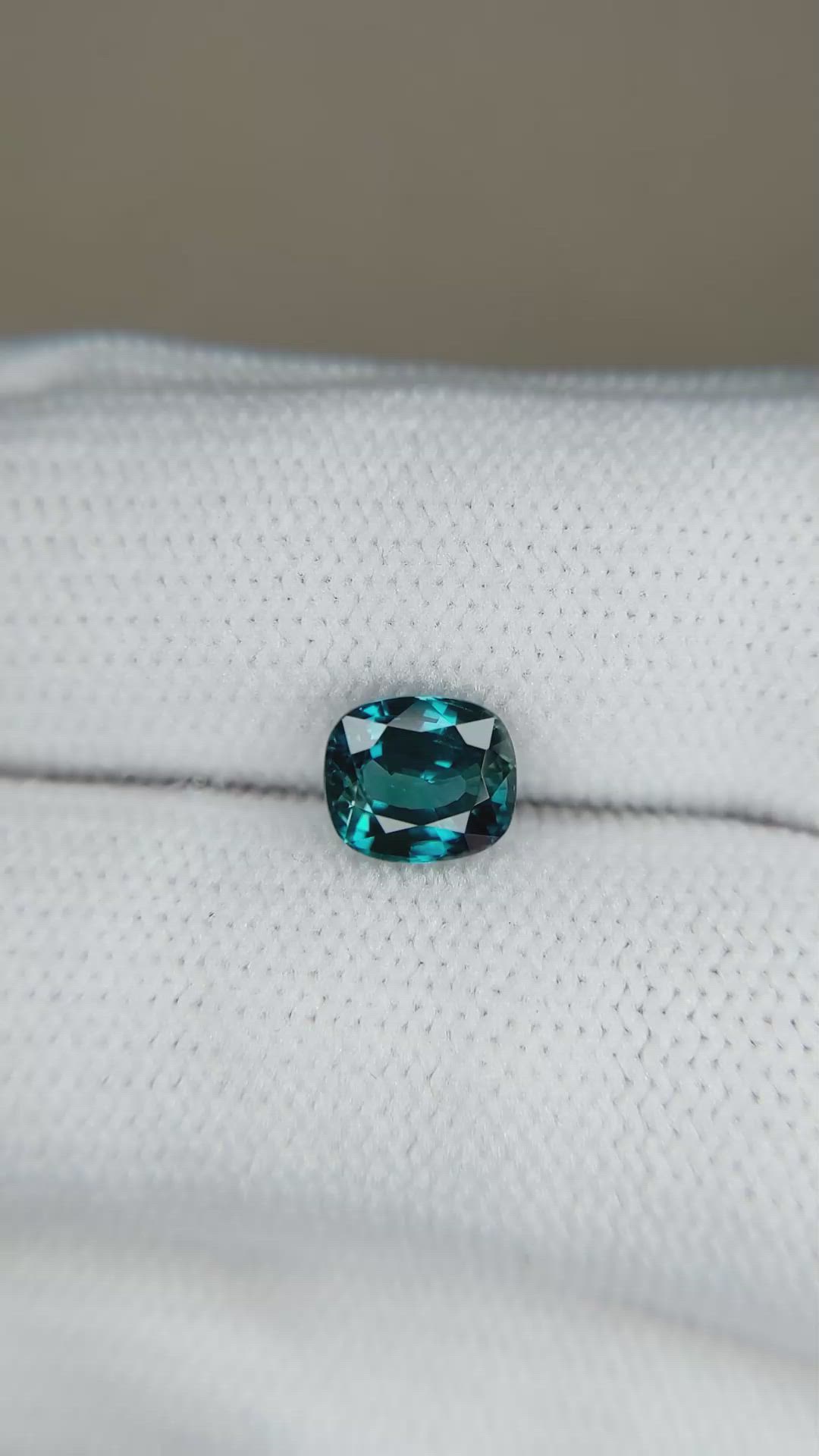 1.76 Ct. Greenish Blue Zircon from Cambodia Size Video