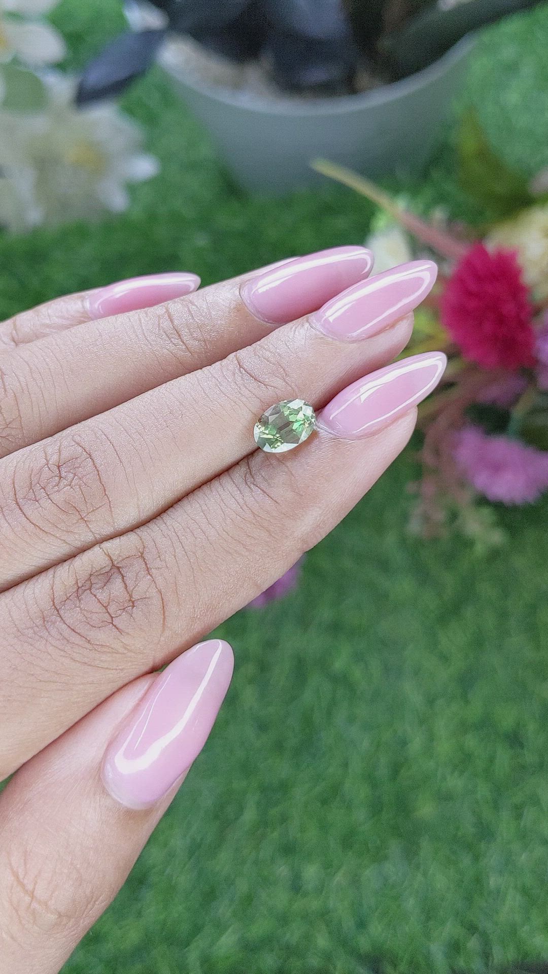 1.49 Ct. Alexandrite from Ceylon (Sri Lanka) Size Video