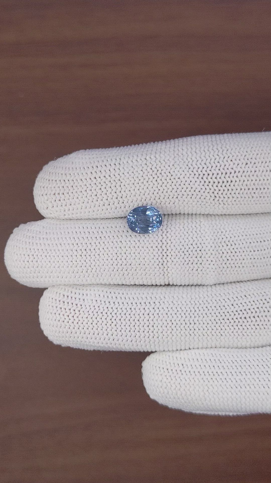 2.29 Ct. Blue Spinel from Tanzania Size Video