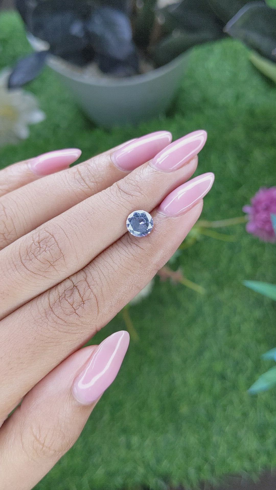 1.41 Ct. Blue Spinel from Tanzania Size Video