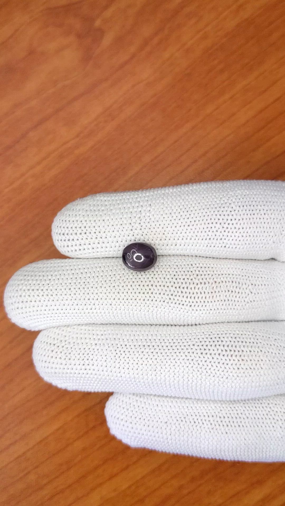 2.84 Ct. Purple Star Spinel from Ceylon (Sri Lanka) Size Video