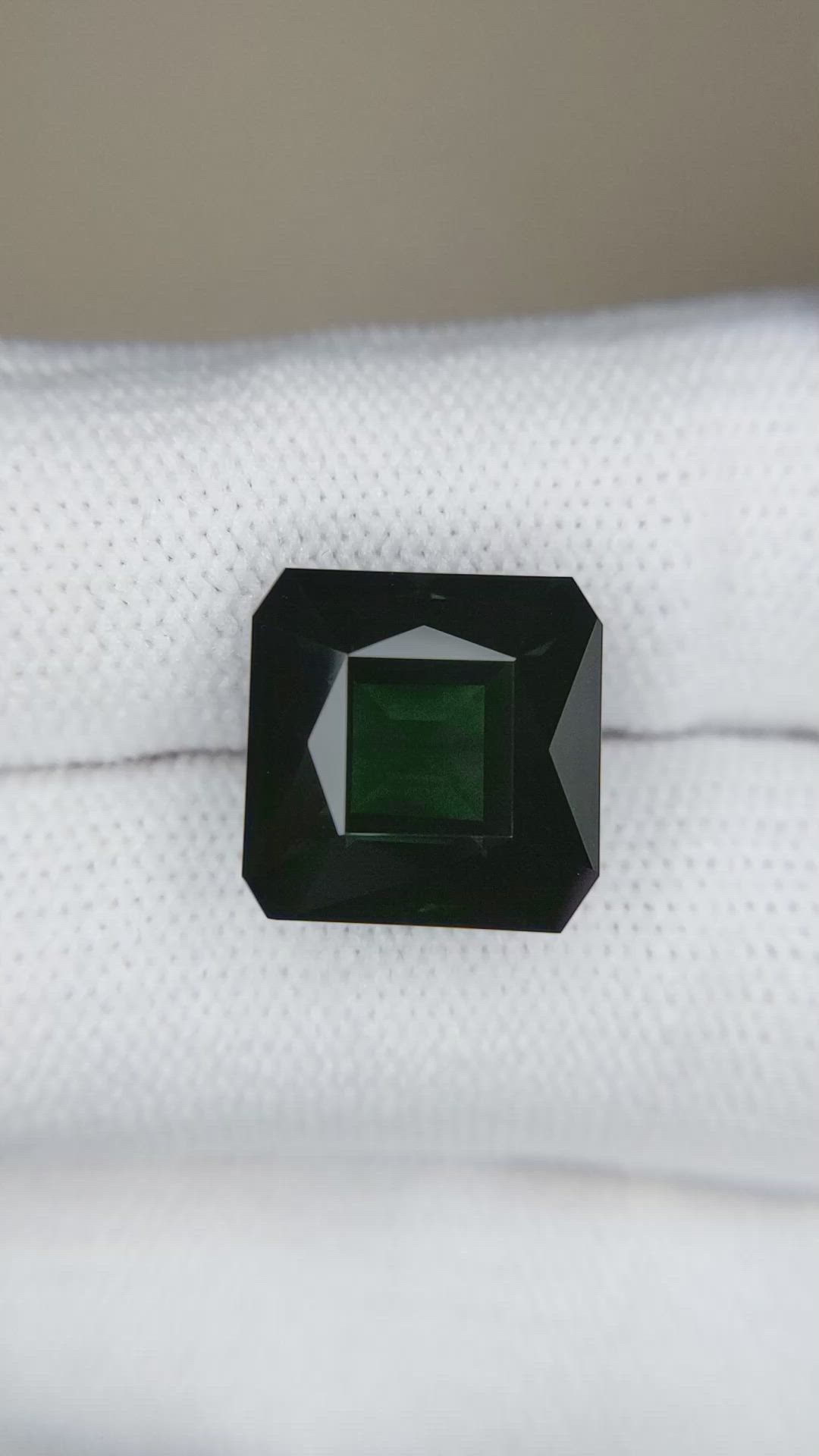 9.77 Ct. Green Tourmaline from Brazil Size Video