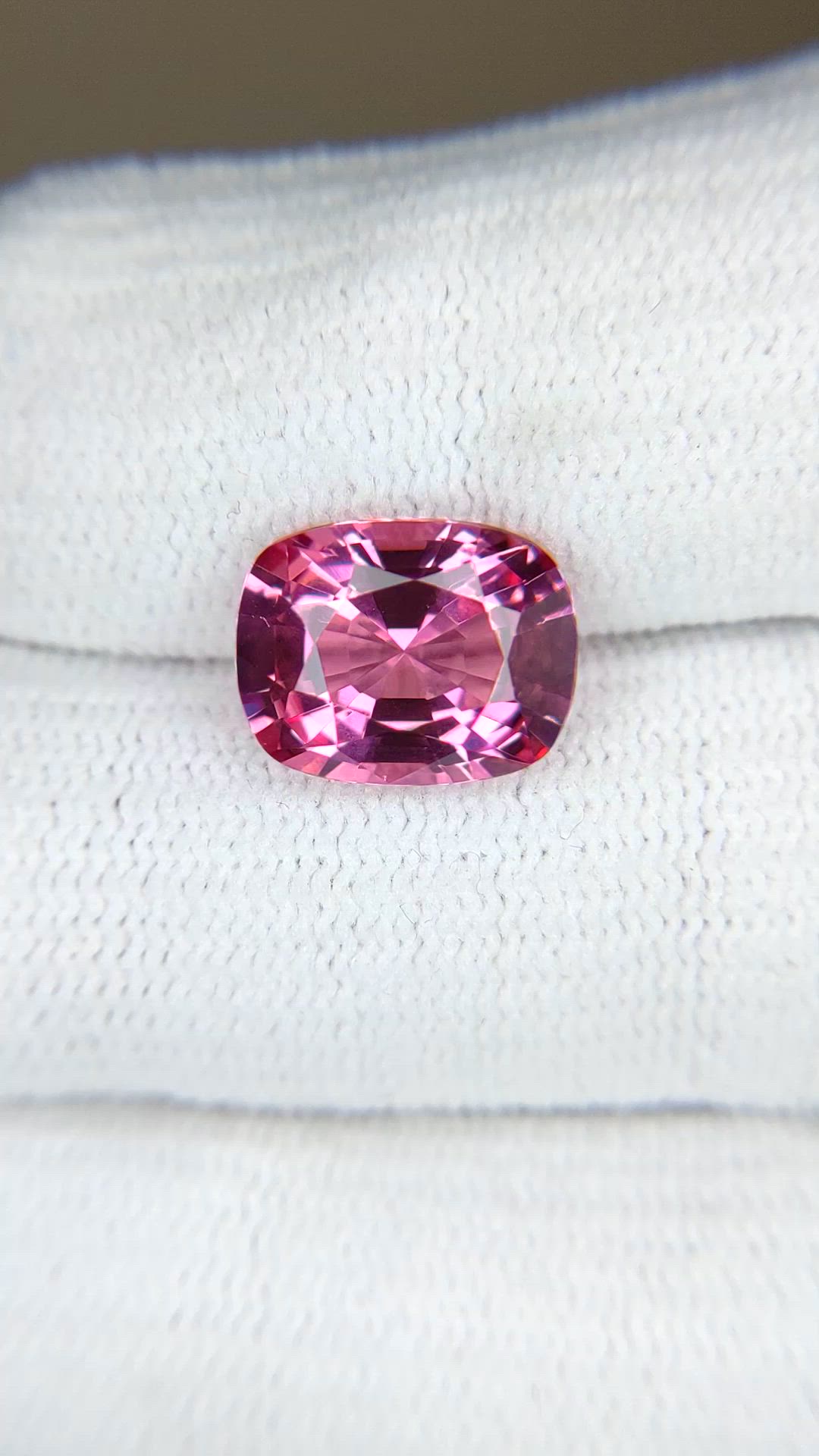 5.34 Ct. Pink Spinel from Burma (Myanmar) Size Video