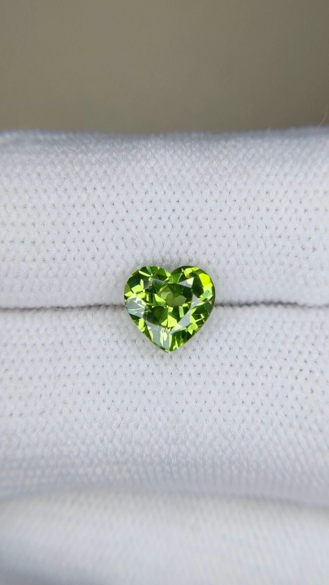 1.99 Ct. Green Peridot from Burma (Myanmar) Size Video