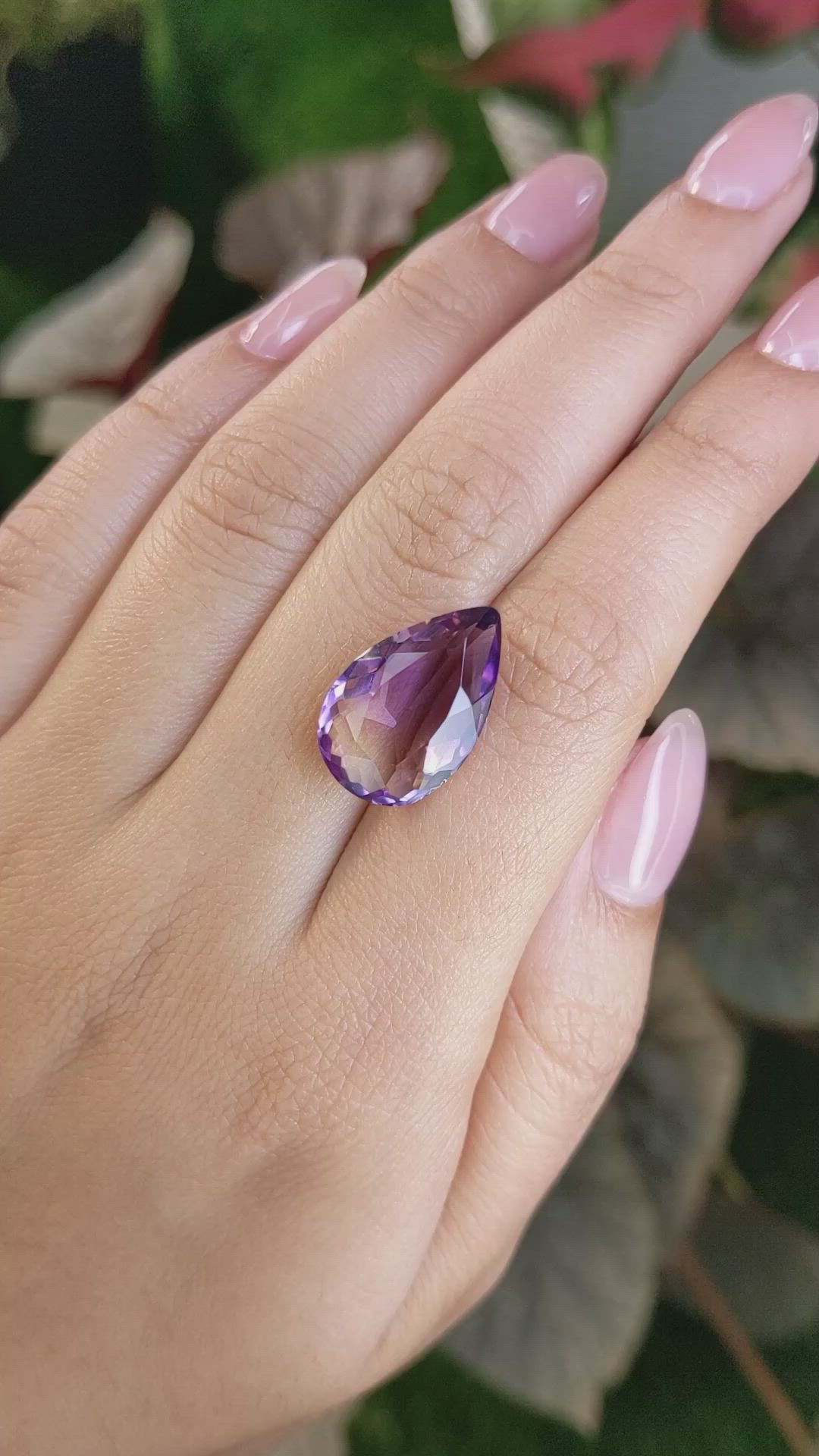 8.17 Ct. Bi Color Ametrine from Ceylon (Sri Lanka) Size Video