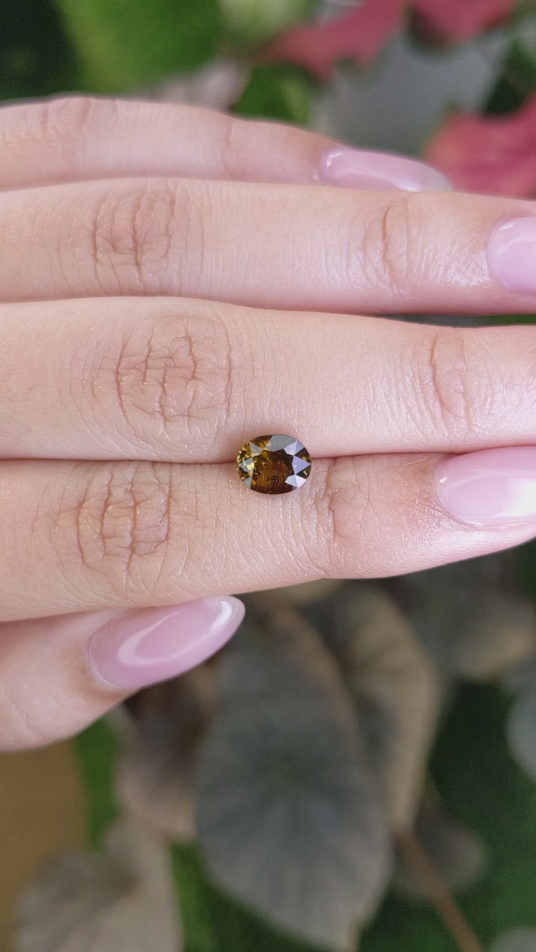 1.42 Ct. Tourmaline from Ceylon (Sri Lanka) Size Video