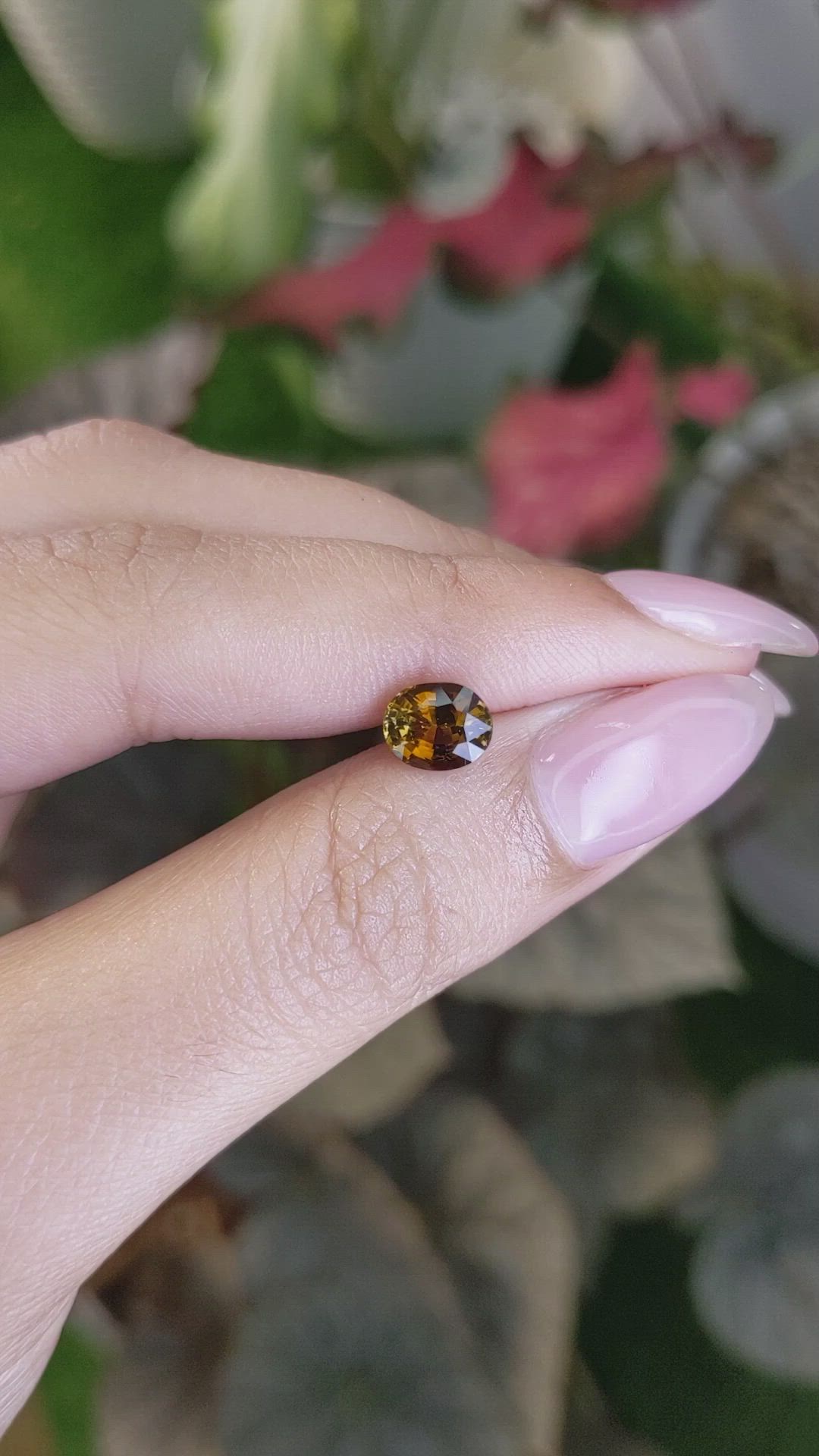 1.42 Ct. Tourmaline from Ceylon (Sri Lanka) Size Video