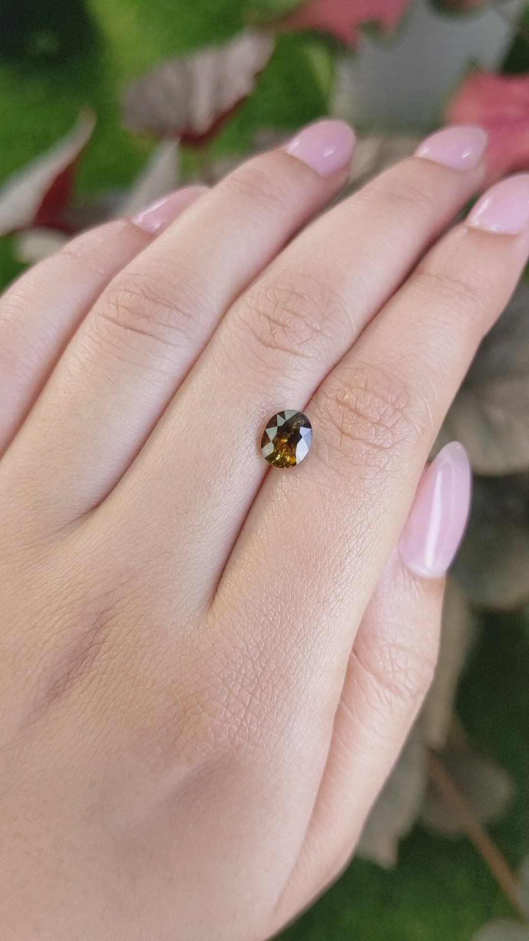 1.42 Ct. Tourmaline from Ceylon (Sri Lanka) Size Video