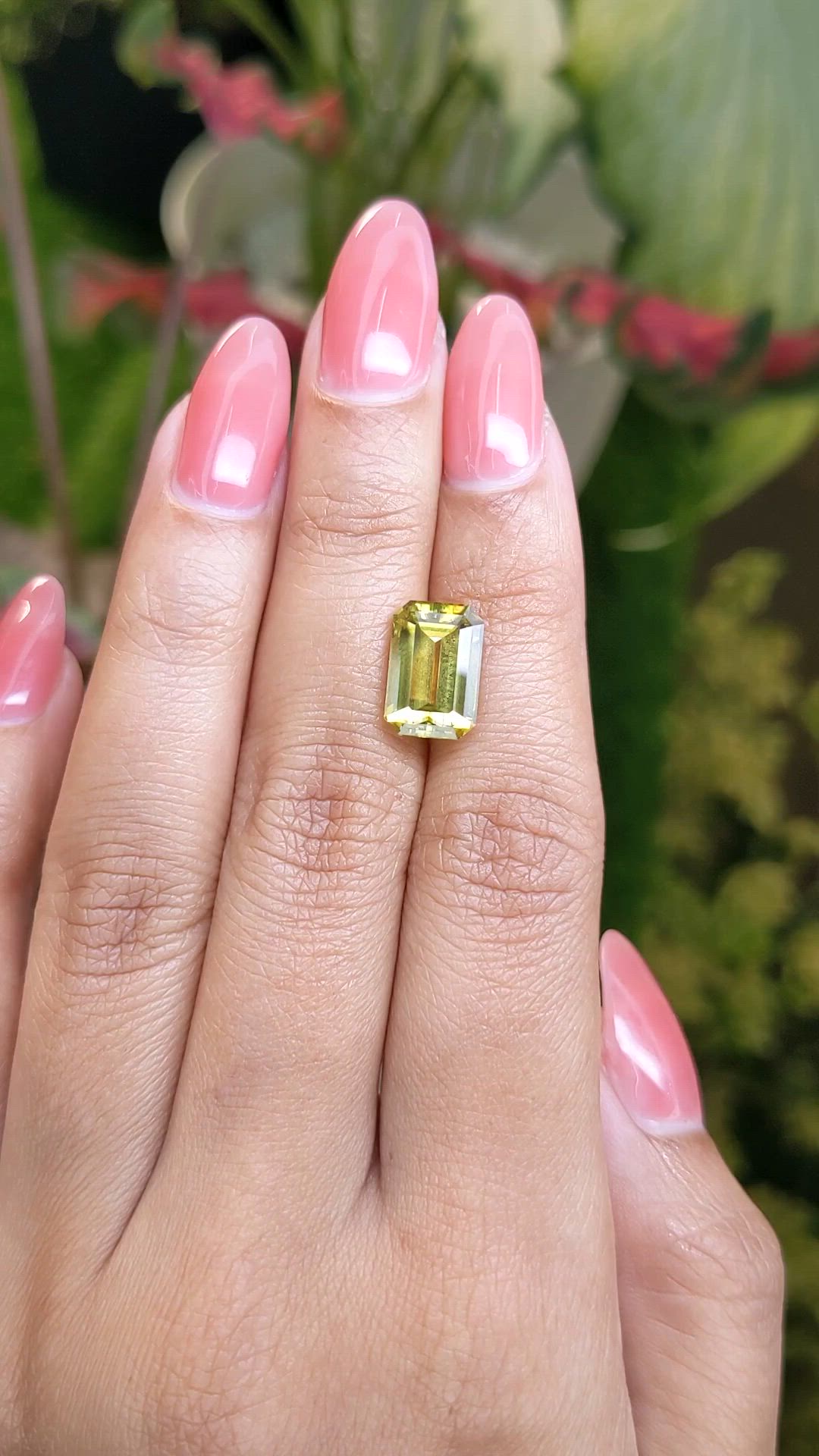 4.77 Ct. Yellowish Brown Sphene (Titanite) from Madagascar Size Video