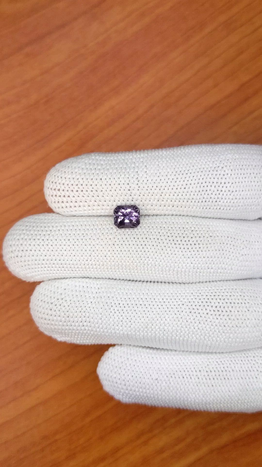 1.13 Ct. Purple Spinel from Ceylon (Sri Lanka) Size Video