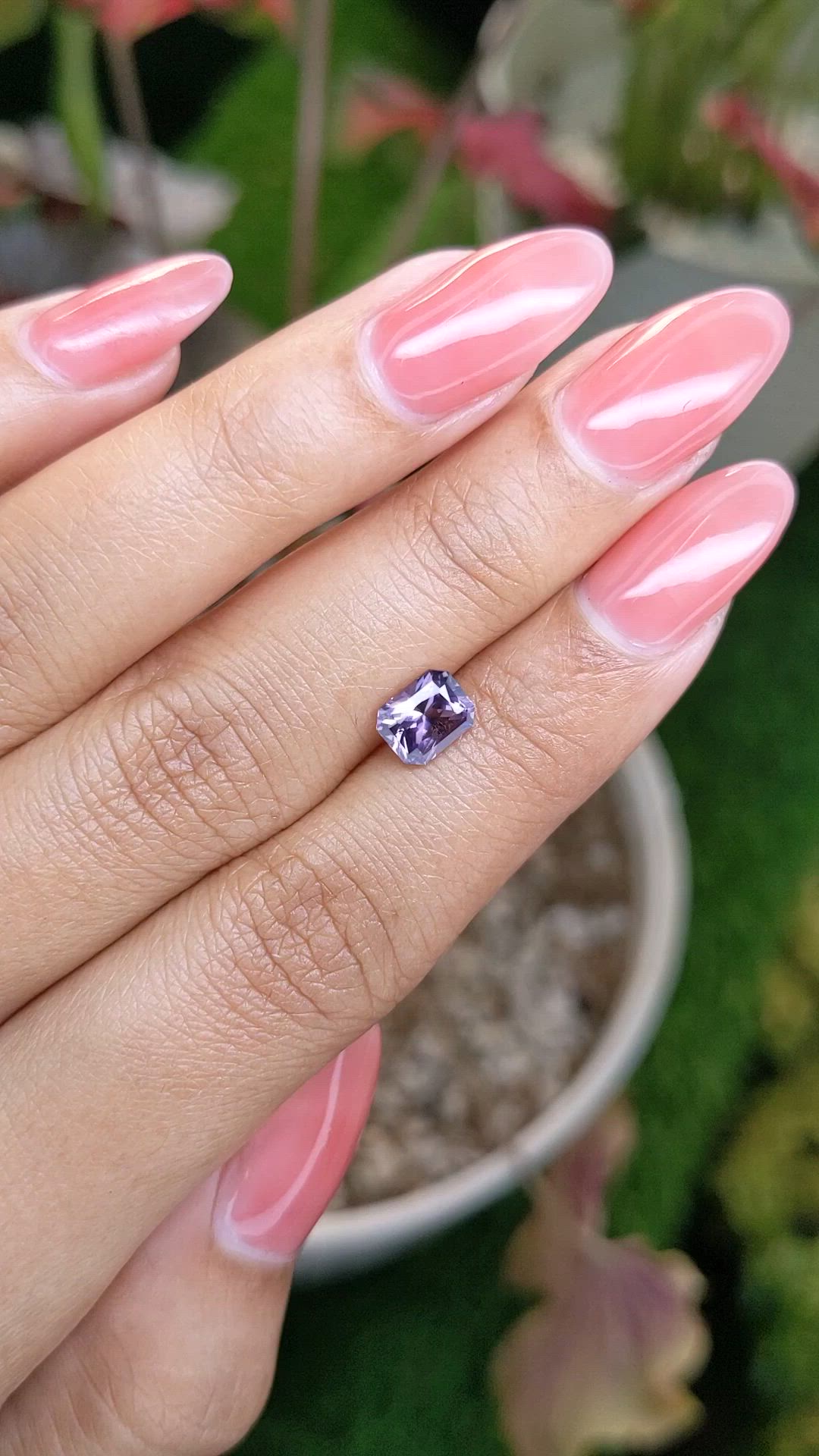 1.16 Ct. Purple Spinel from Ceylon (Sri Lanka) Size Video