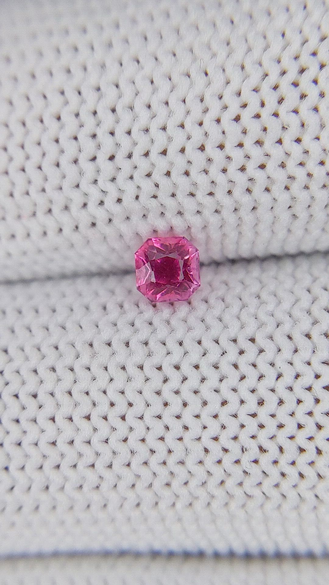 0.37 Ct. Pink Spinel from Tanzania Size Video
