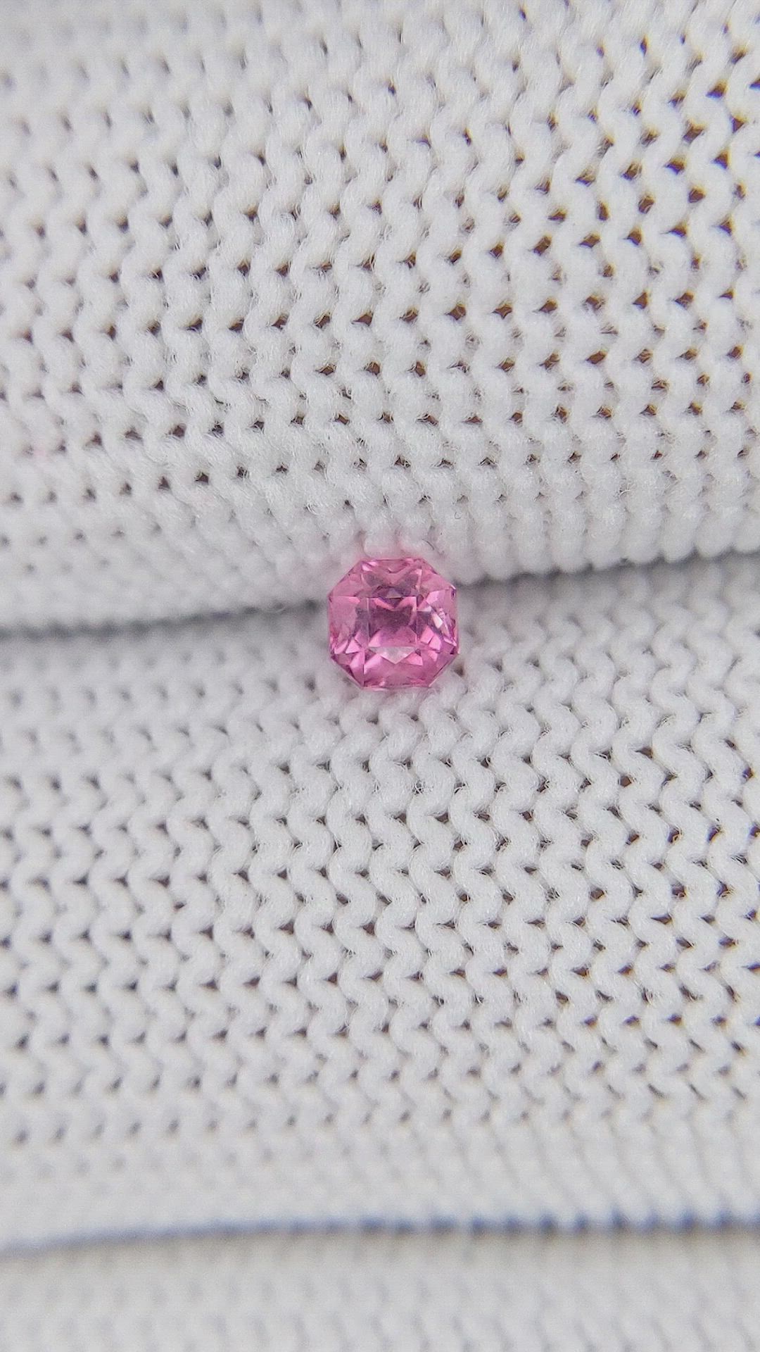 0.28 Ct. Pink Spinel from Tanzania Size Video