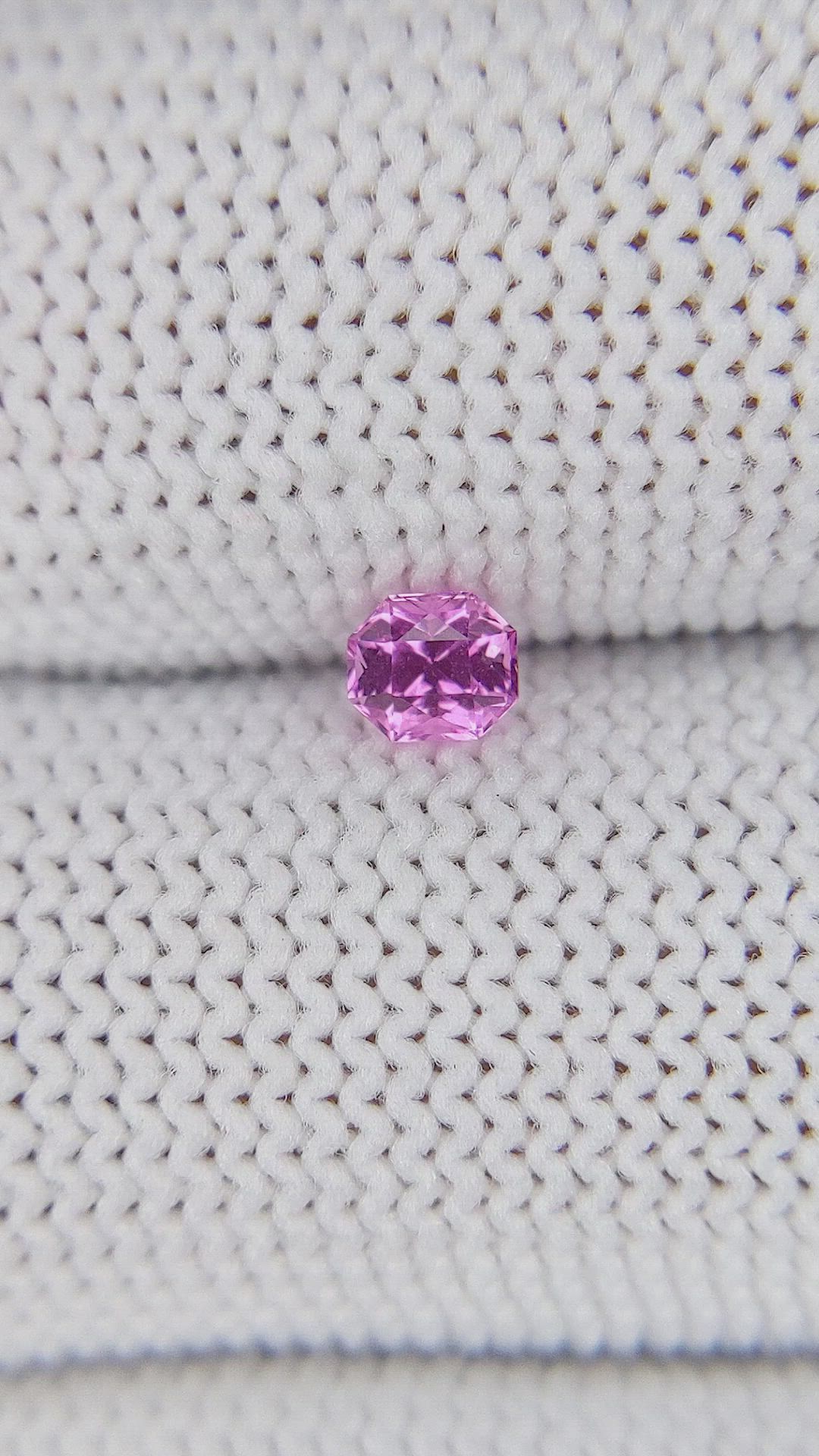 0.28 Ct. Pink Spinel from Tanzania Size Video