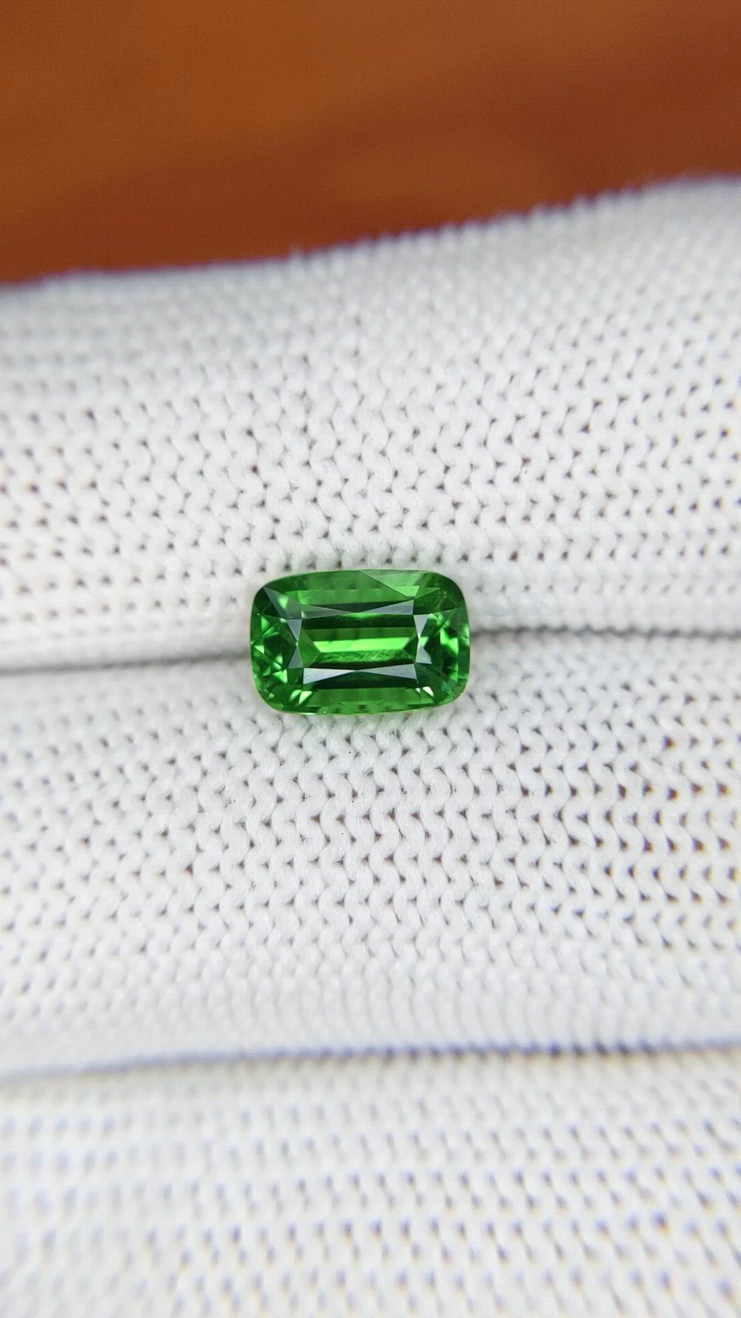 1.99 Ct. Tsavorite Garnet from Madagascar Size Video