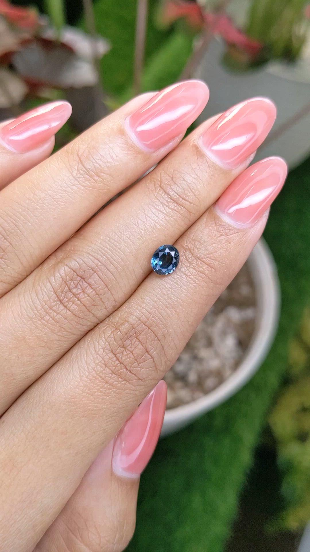 1.05 Ct. Greenish Blue Grandidierite from Ceylon (Sri Lanka) Size Video