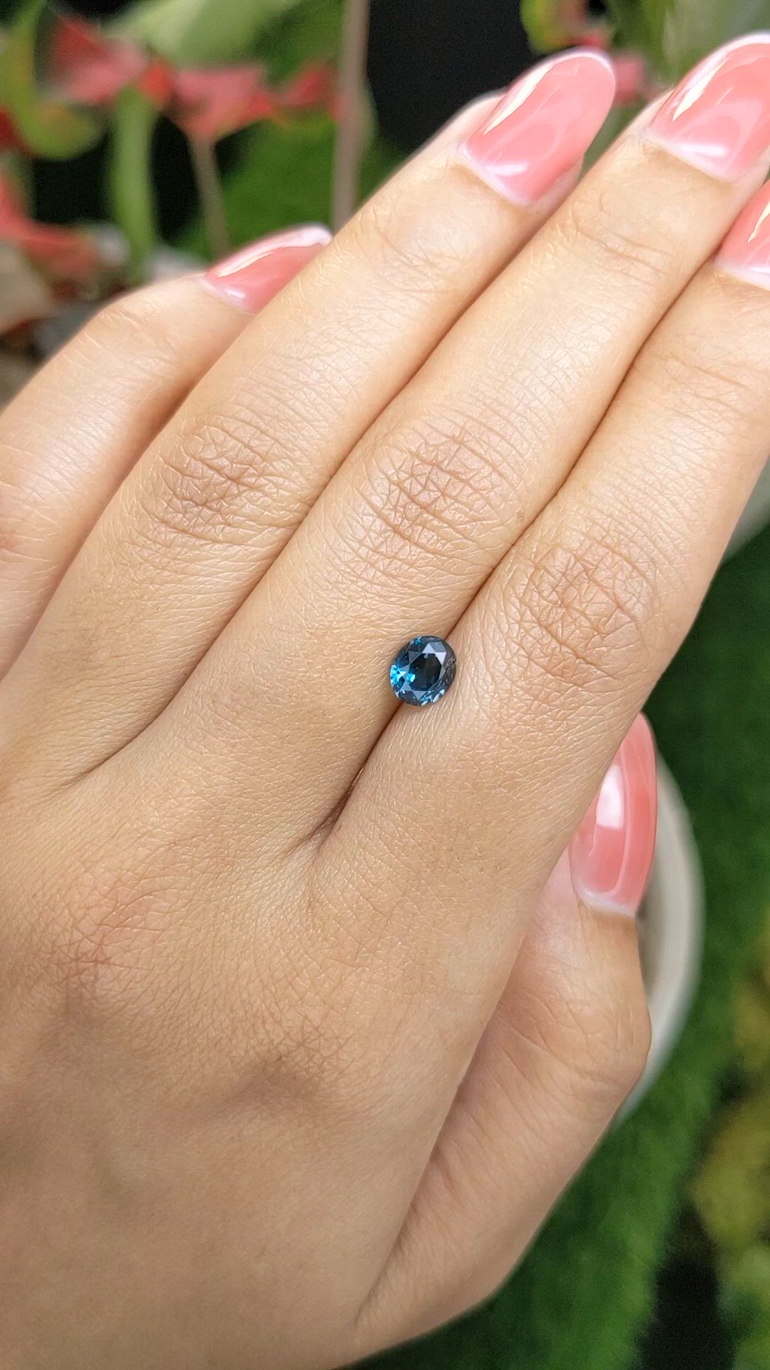 1.05 Ct. Greenish Blue Grandidierite from Ceylon (Sri Lanka) Size Video