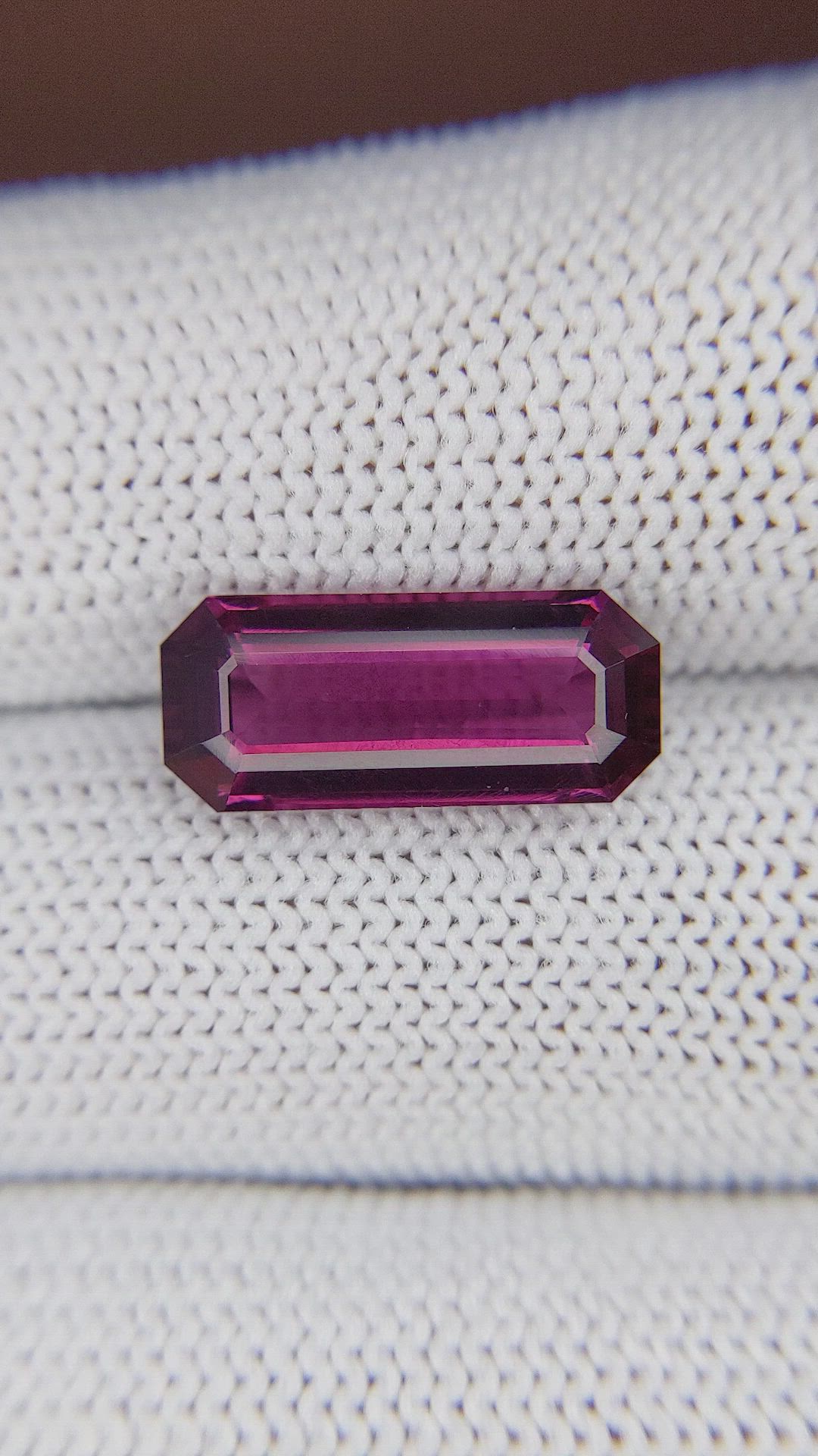 5.72 Ct. Purple Malaya Garnet from Tanzania Size Video