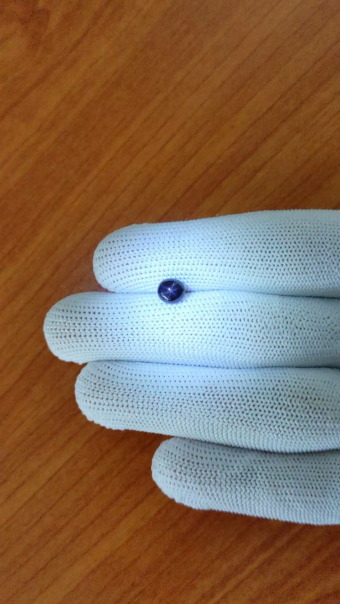 1.33 Ct. Blue Star Spinel from Ceylon (Sri Lanka) Size Video