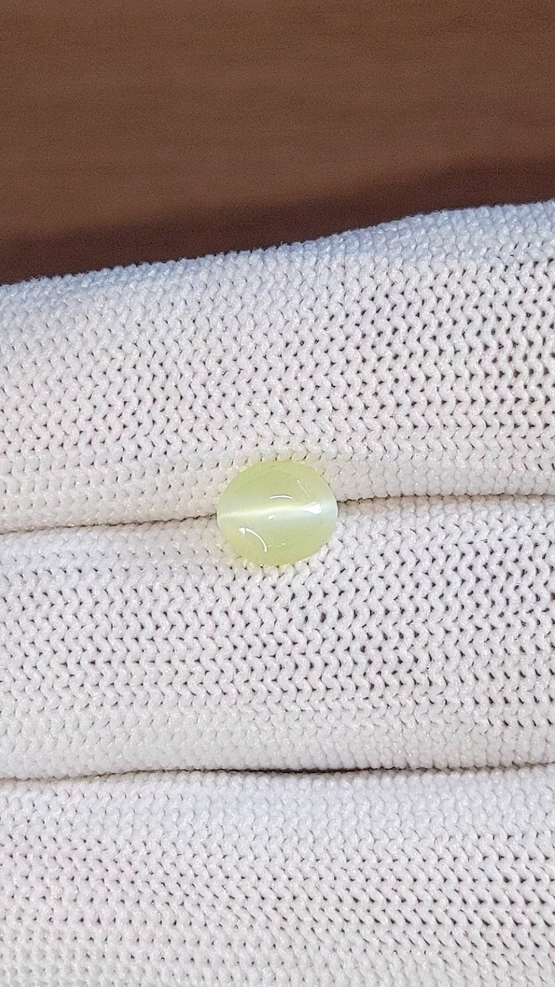 1.65 Ct. Yellowish Green Cabochon Chrysoberyl from Tanzania Size Video