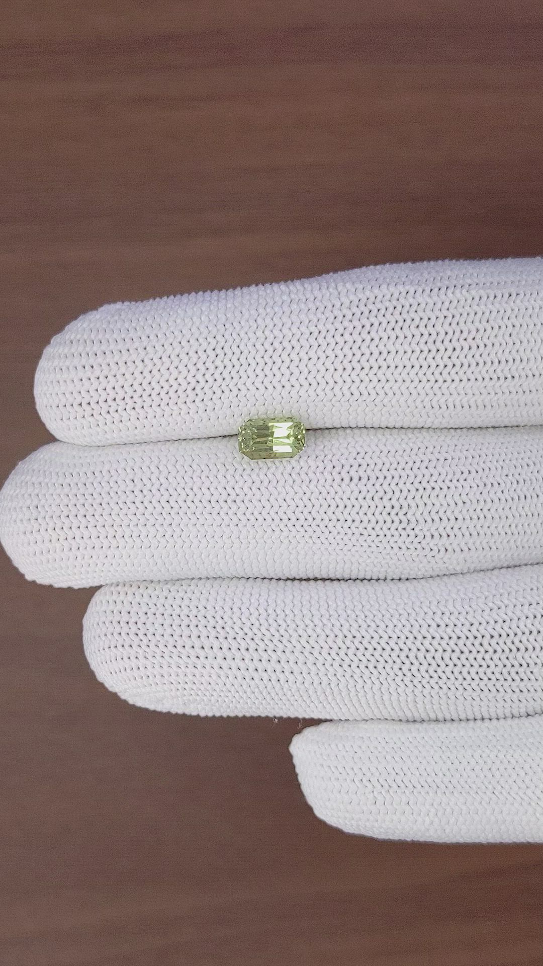 1.54 Ct. Alexandrite from Tanzania Size Video