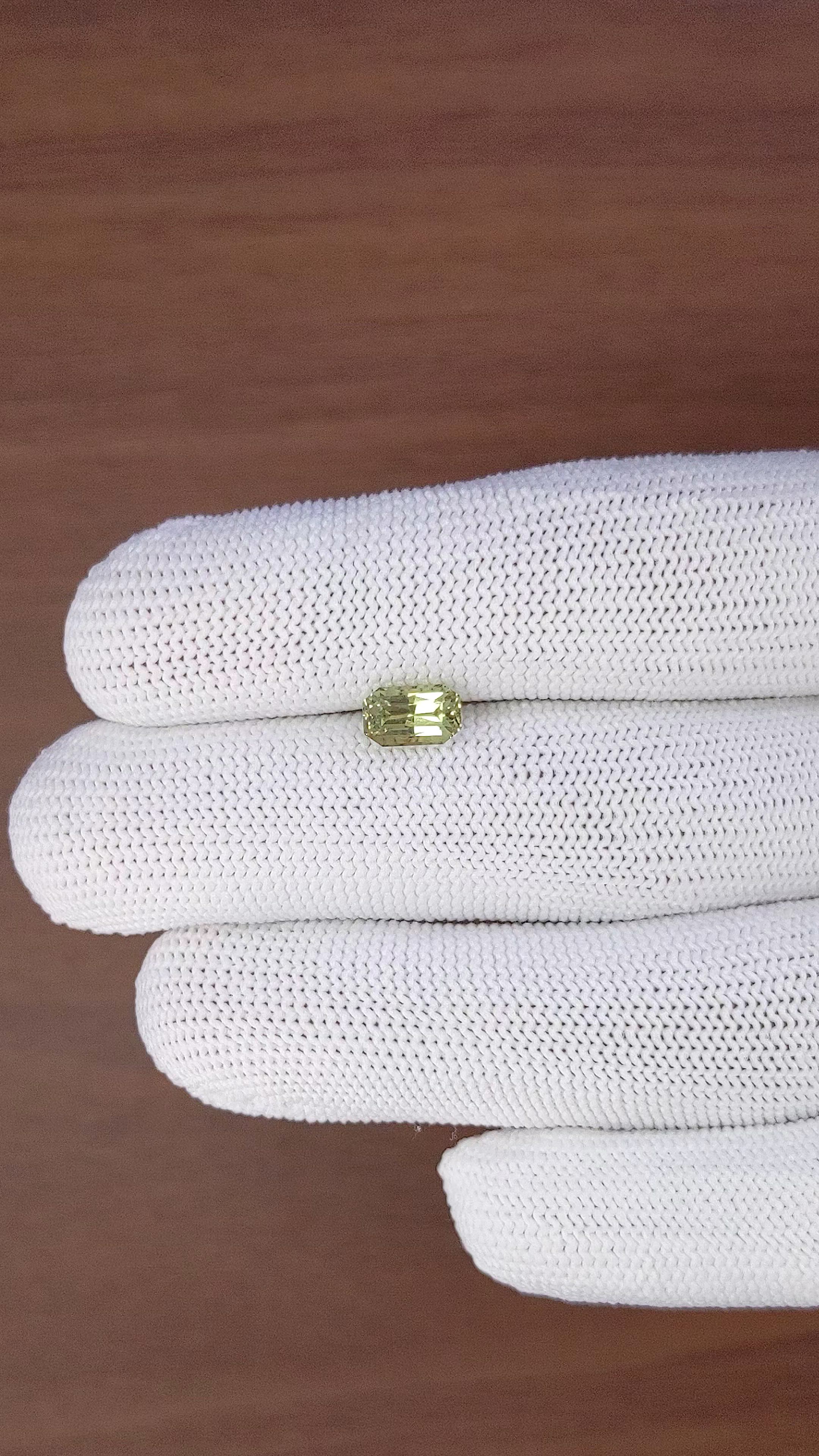1.54 Ct. Alexandrite from Tanzania Size Video