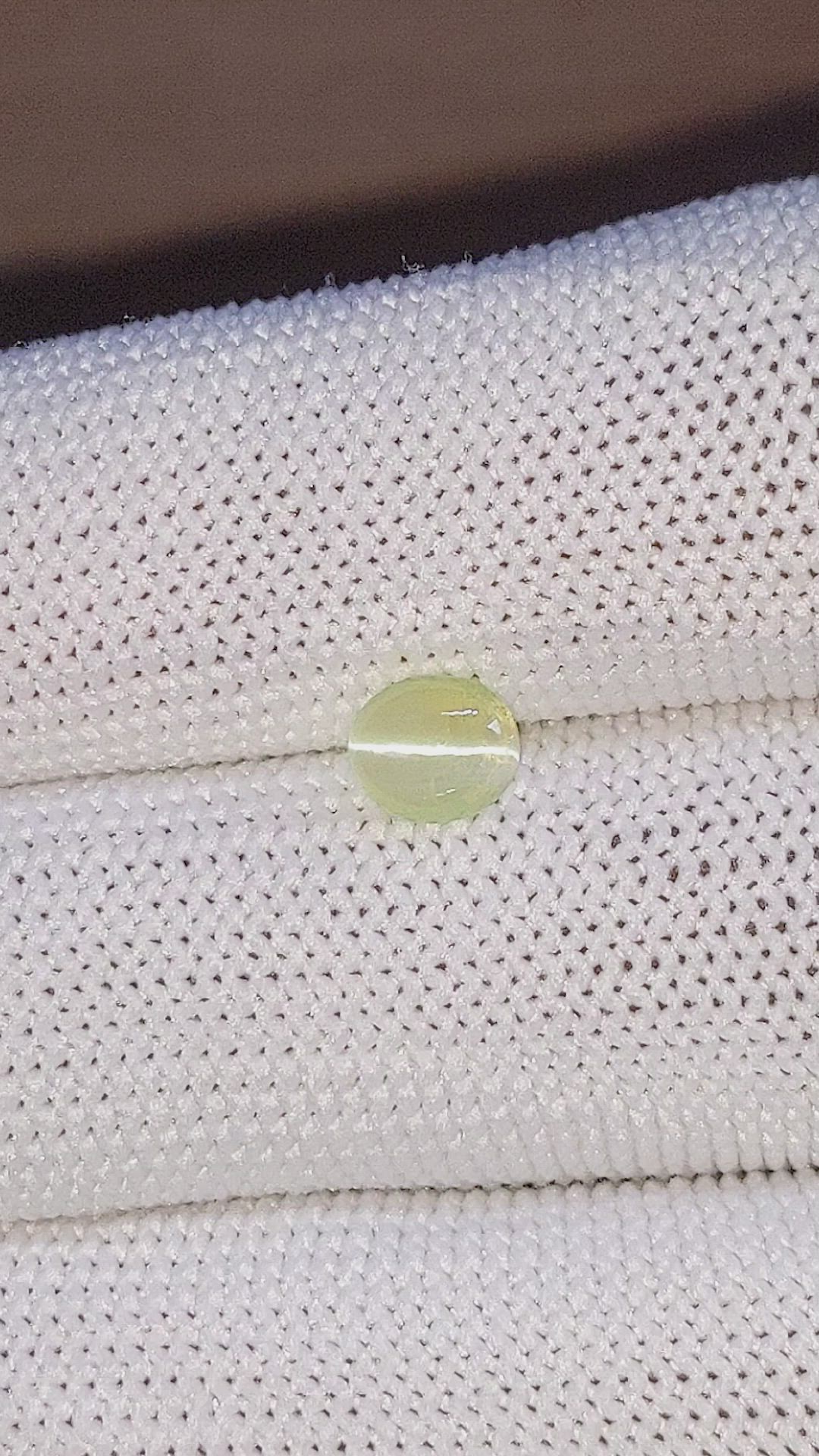 1.13 Ct. Yellowish Green Cabochon Chrysoberyl from Tanzania Size Video