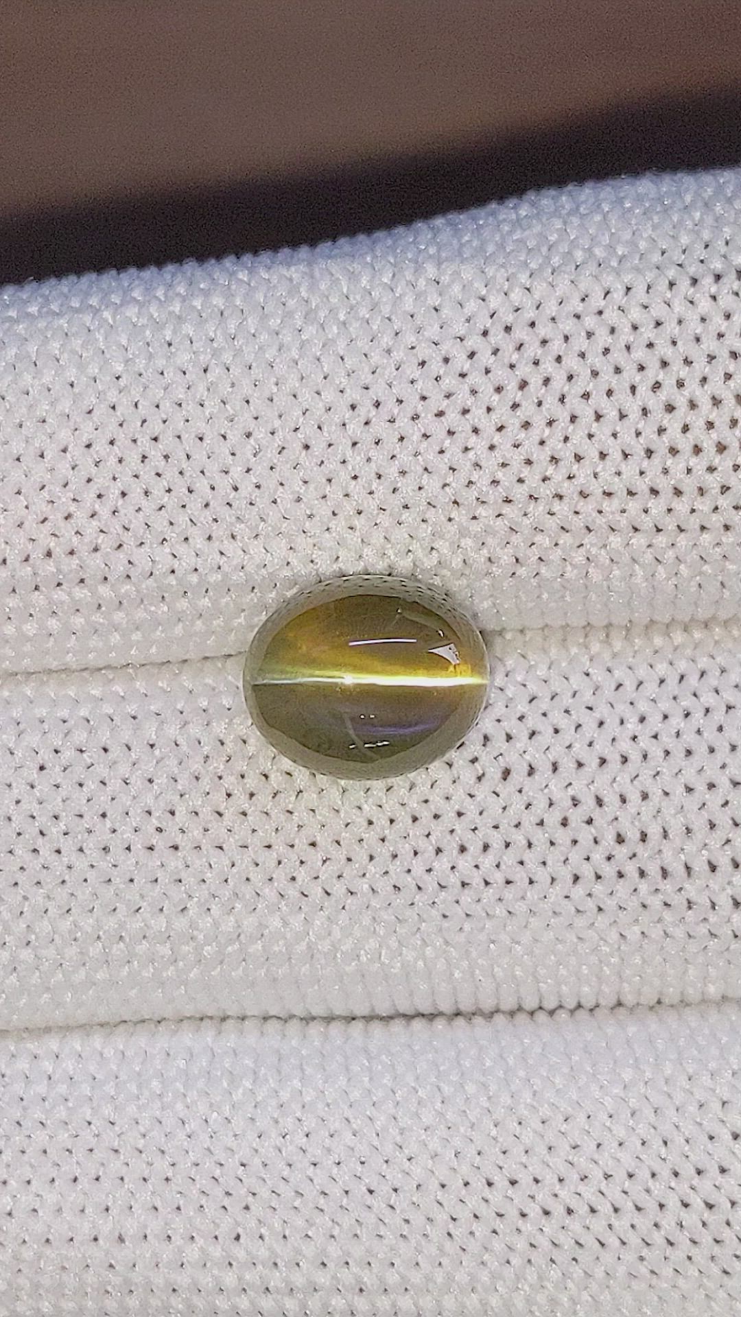 7.46 Ct. Cabochon Alexandrite from Tanzania Size Video