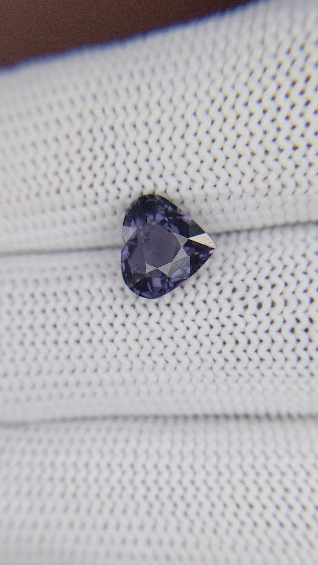 2.52 Ct. Bluish Purple Spinel from Madagascar Size Video