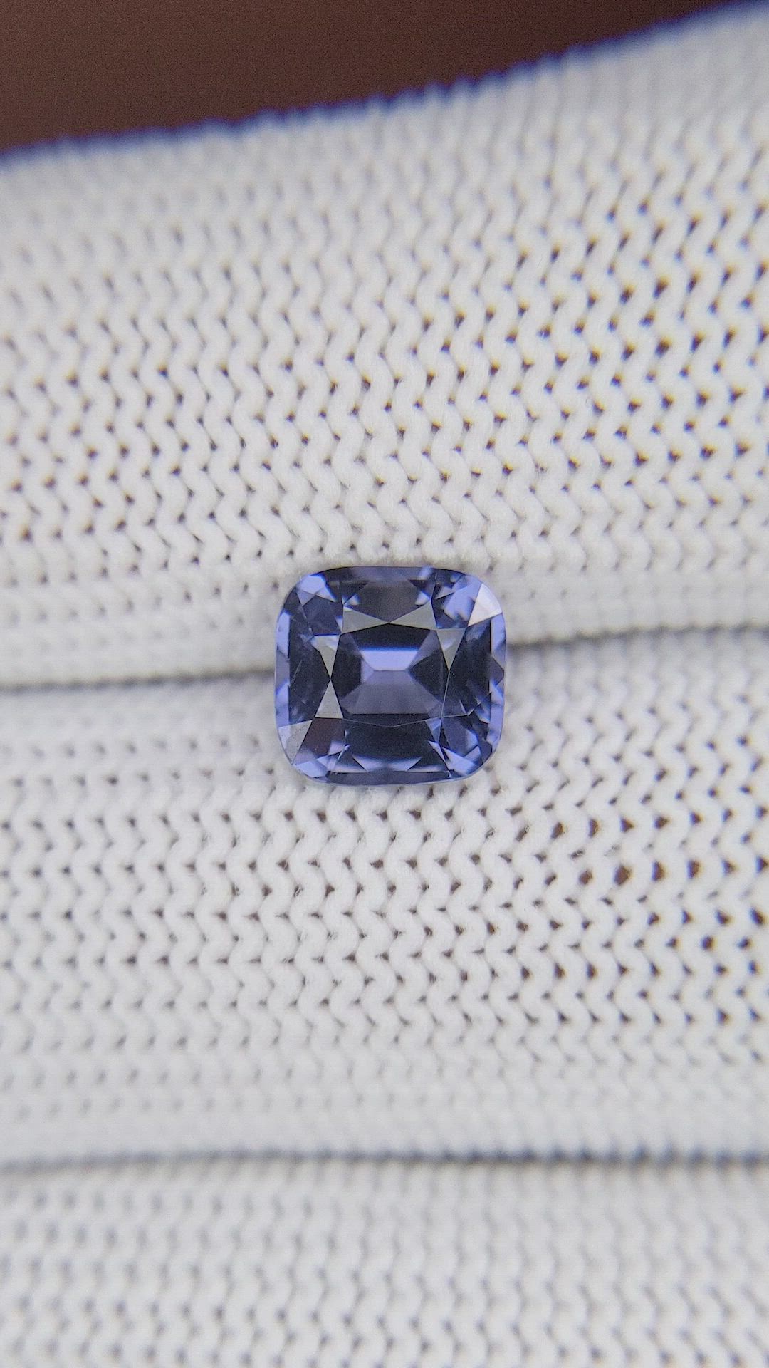 2.07 Ct. Purplish Blue Spinel from Madagascar Size Video