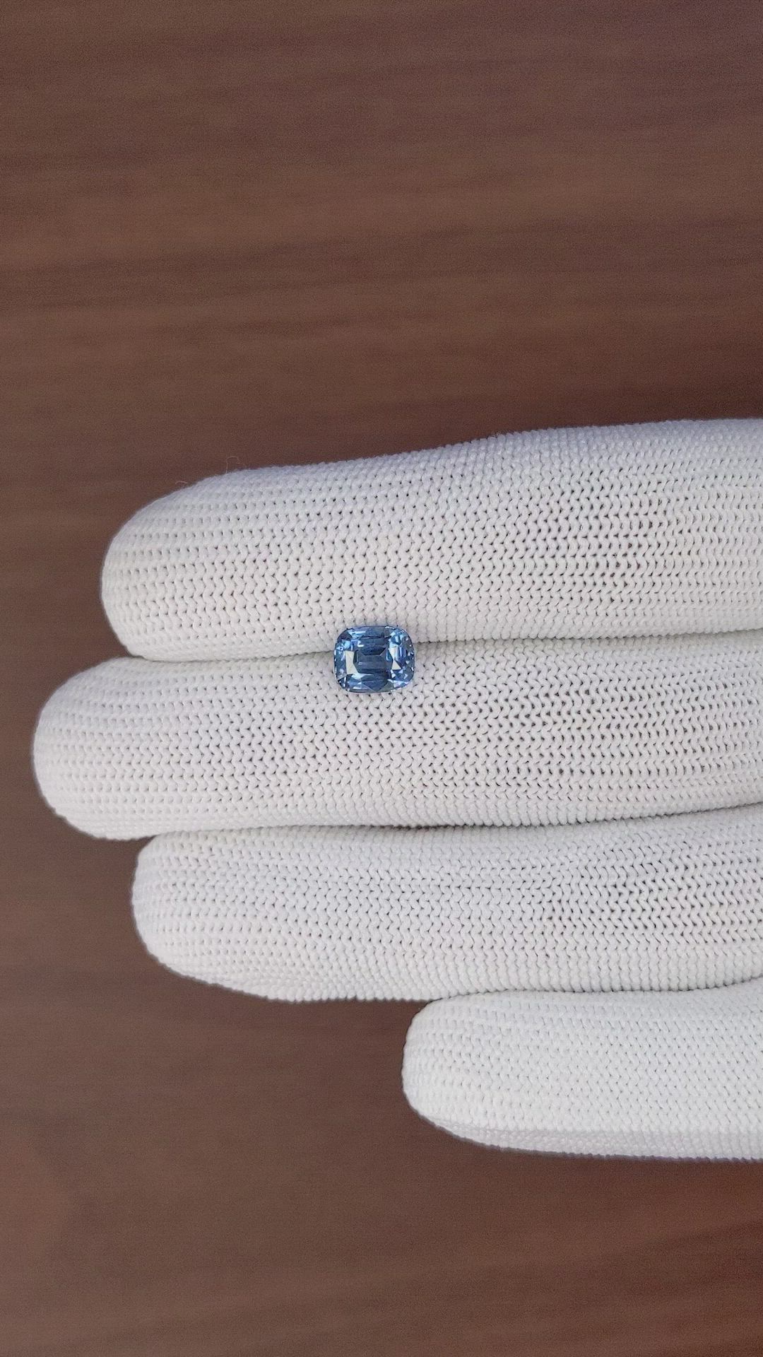 2.08 Ct. Blue Spinel from Tanzania Size Video