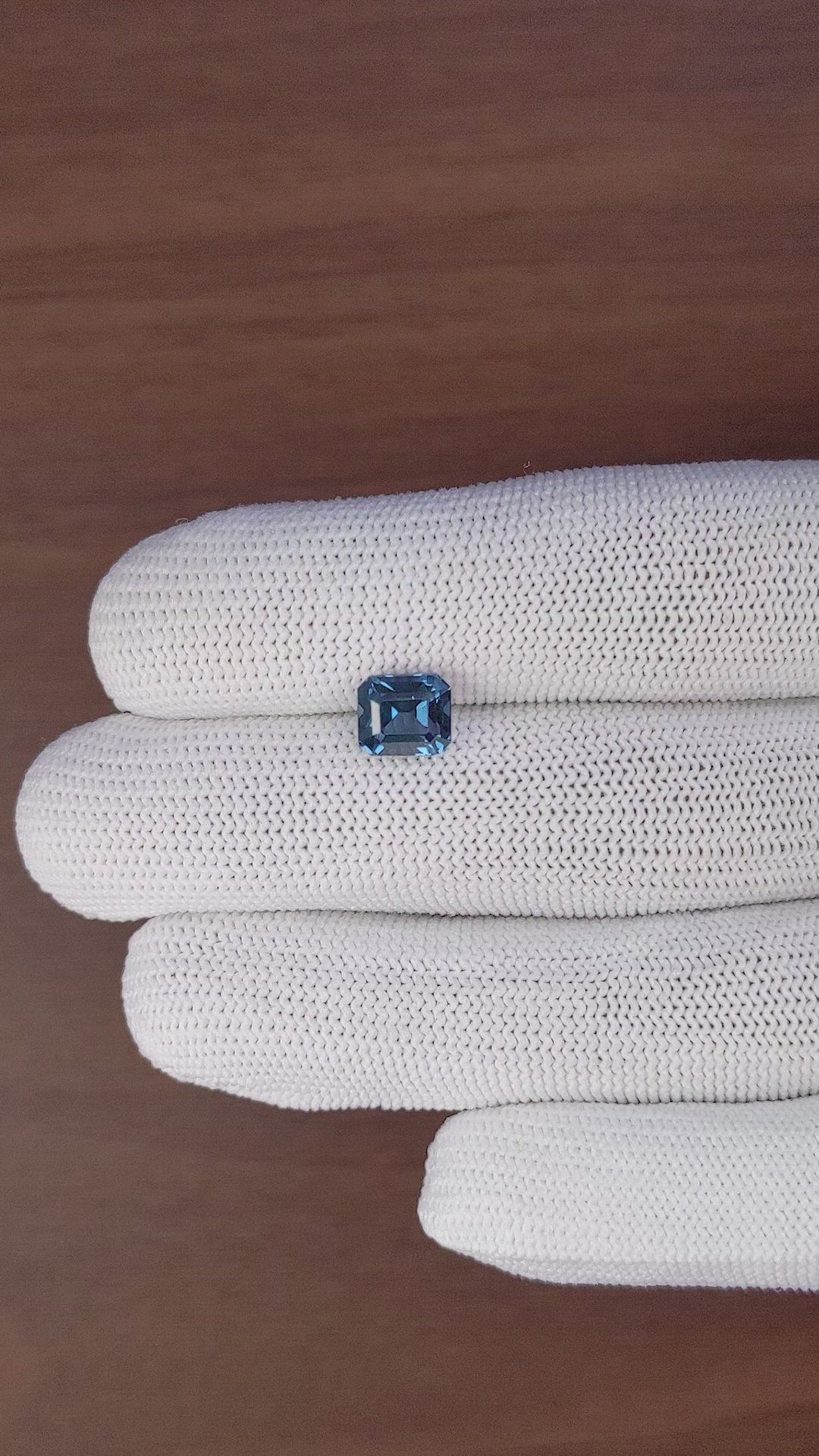 2.54 Ct. Blue Spinel from Tanzania Size Video