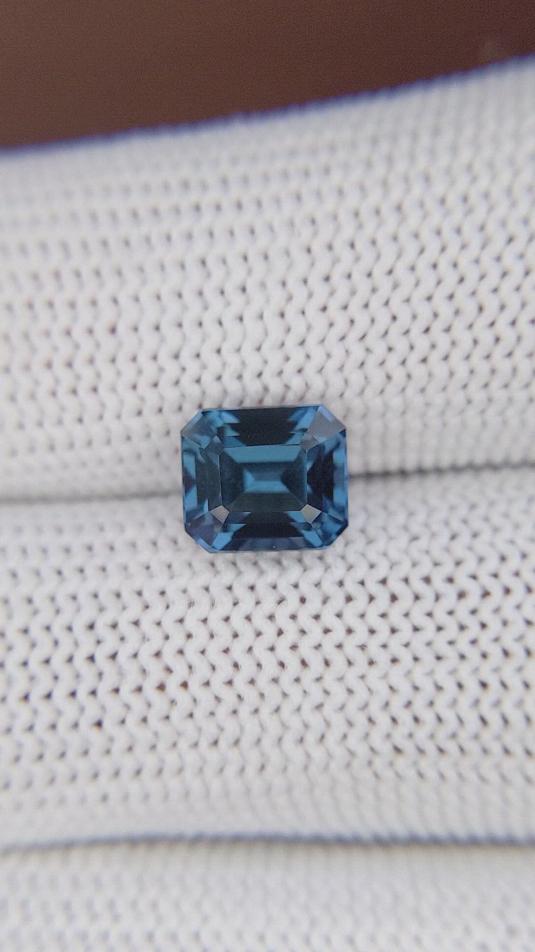 2.54 Ct. Blue Spinel from Tanzania Size Video