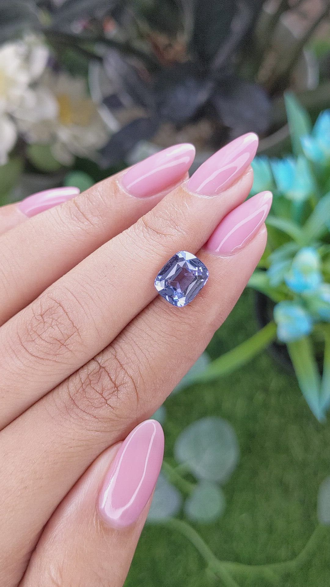 4.03 Ct. Blue Spinel from Tanzania Size Video