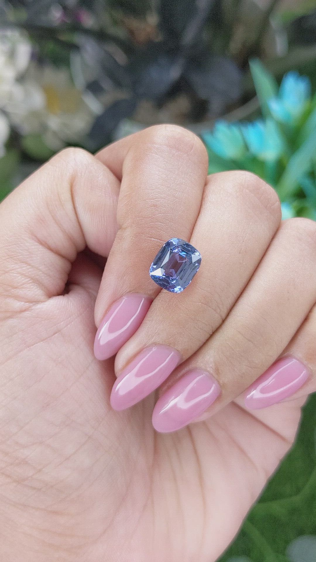 4.03 Ct. Blue Spinel from Tanzania Size Video