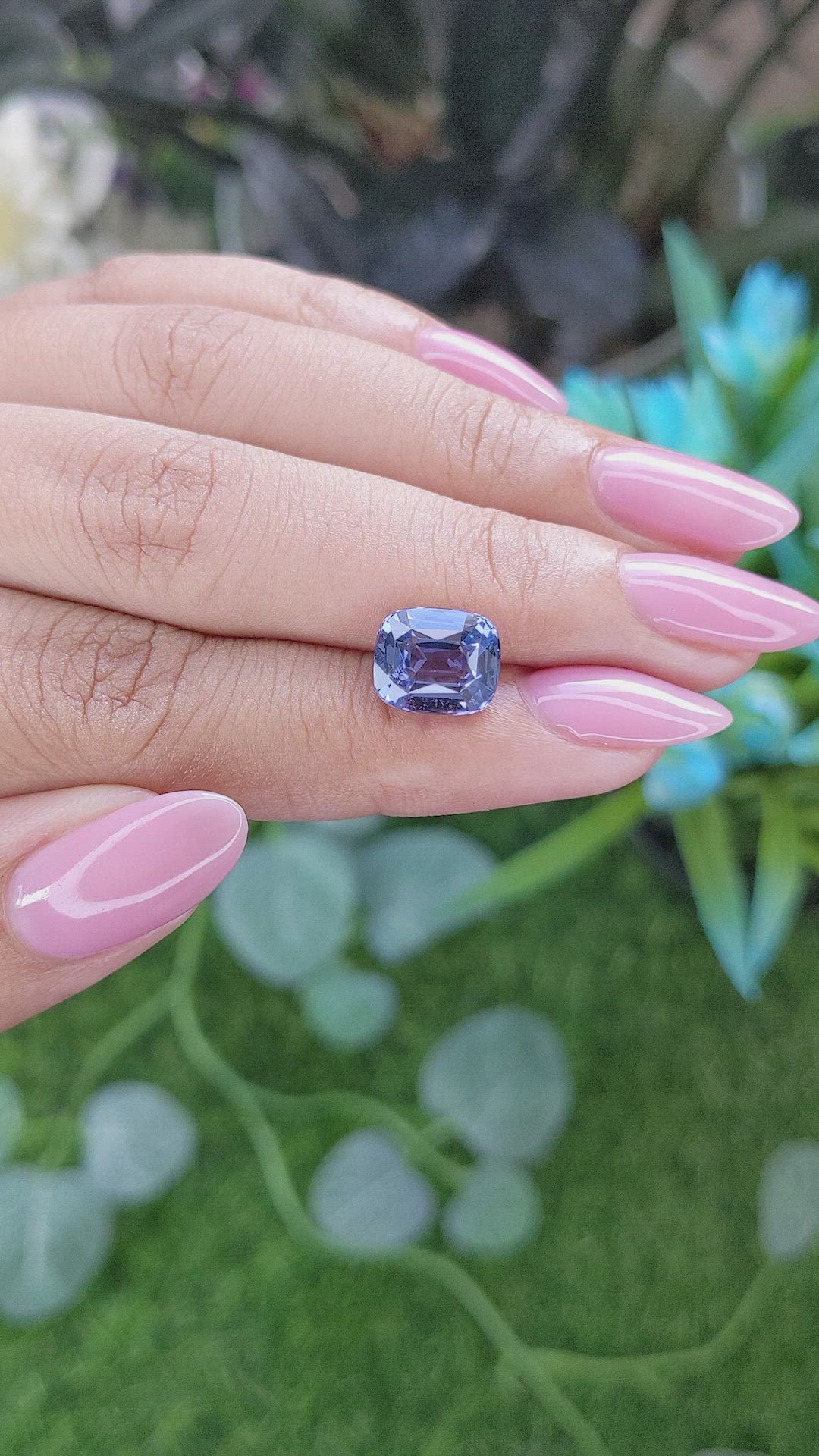 4.03 Ct. Blue Spinel from Tanzania Size Video